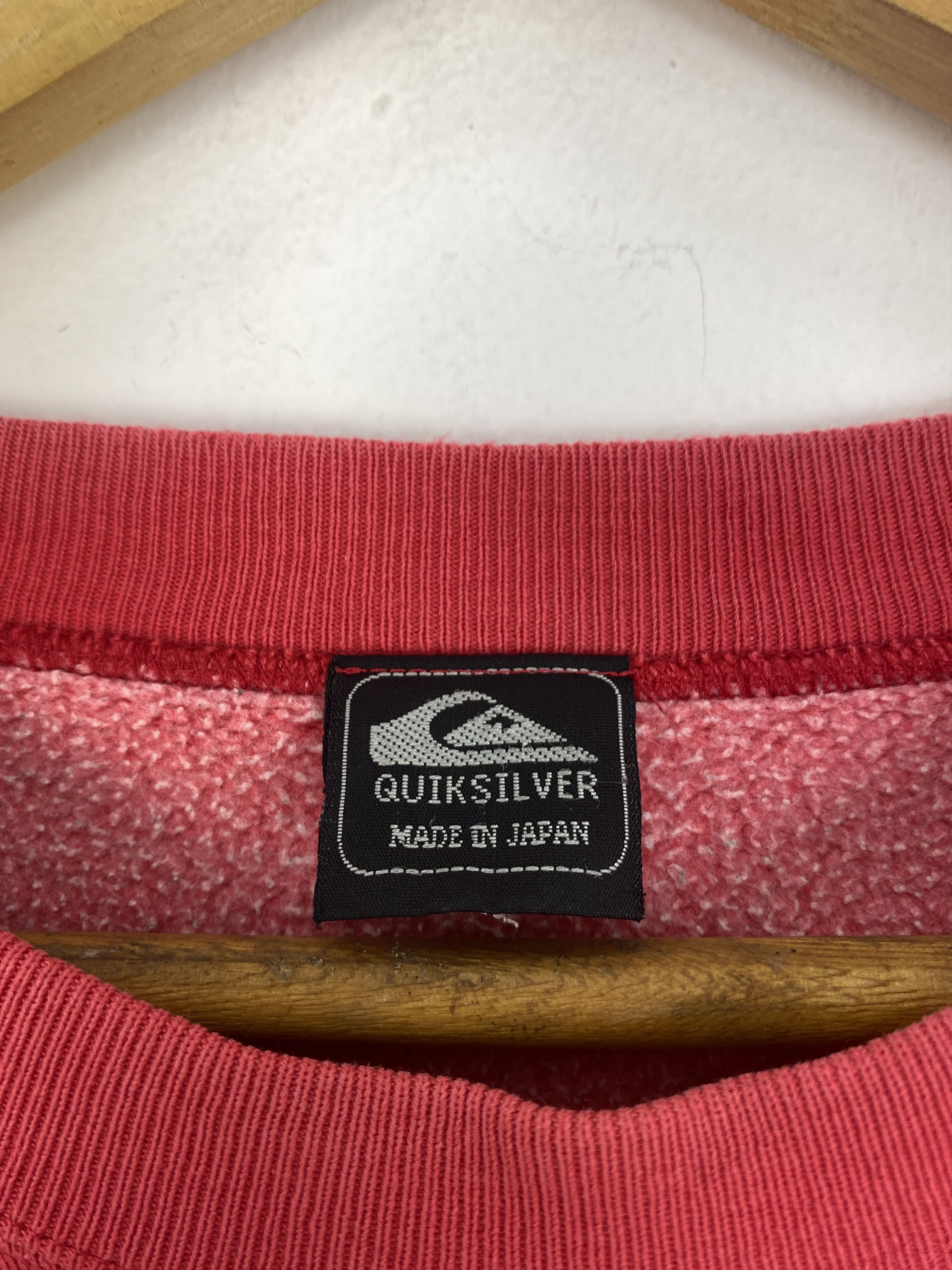 Quiksilver × Vintage Vintage 90s Quiksilver Made In Japan Sweatshirt SH0020 Size US XXL / EU 58 / 5 - 5 Thumbnail