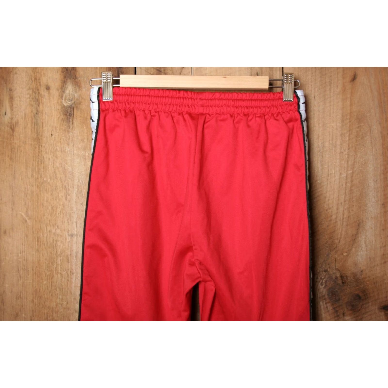 Kappa VINTAGE Kappa Sport Trousers Red Soccer Track Pants Sz. S Unisex Adults Regular Inseam 31" Polyester Drawstring Athletic Pants Size US 29 - 5 Thumbnail