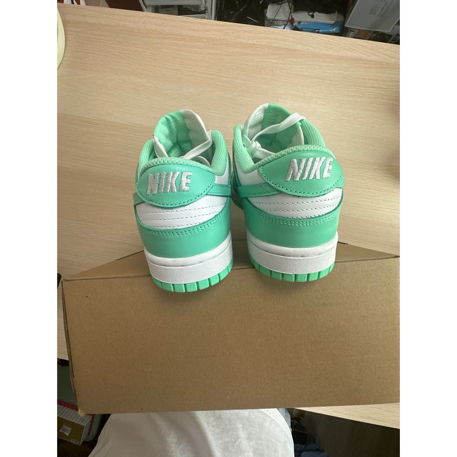 Nike Nike Dunk Low Green Glow Women’s Size 9 DD1503-105 Size US 9 / IT 39 - 4 Thumbnail