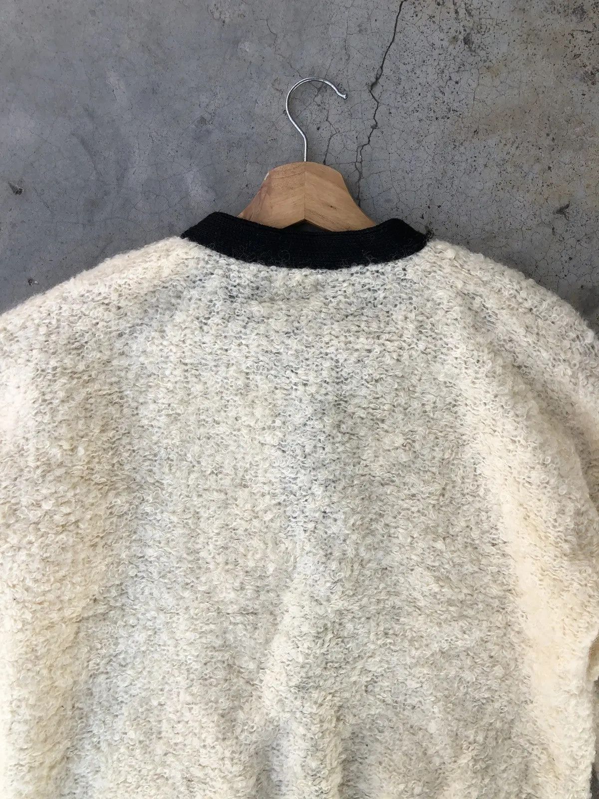 Homespun Knitwear Vintage Knitware Fleece/Fluffy Sweater Like cardigan Size US M / EU 48-50 / 2 - 10 Thumbnail