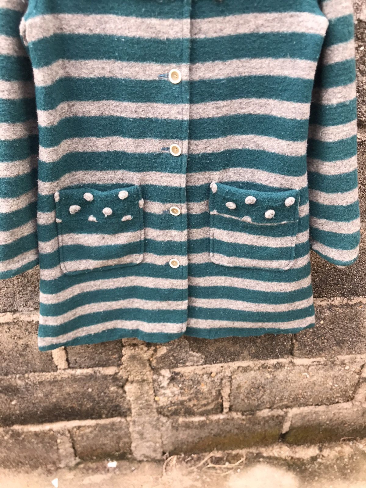 Frapbois ⚡️Vintage Frapbois By Issey Miyake Wool Duffle Coat Size S / US 4 / IT 40 - 4 Thumbnail