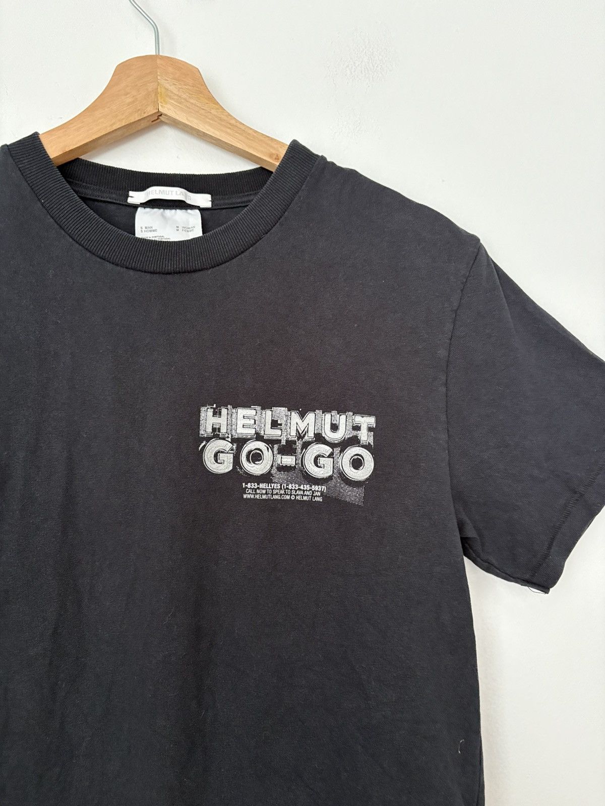 Helmut Lang Helmut Lang X Slava Mogutin T shirt Size US S / EU 44-46 / 1 - 2 Thumbnail