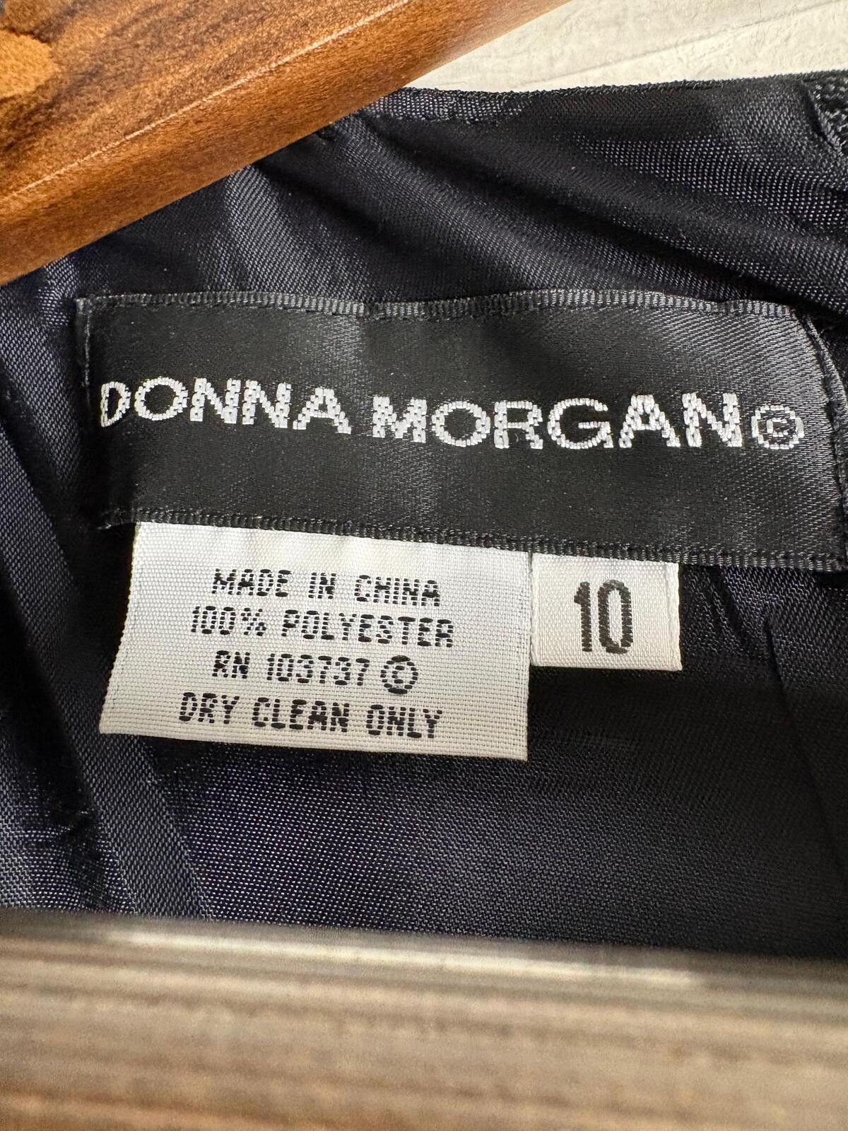 Other Donna Morgan Dress Black Womens Size 10 Never Worn Size L / US 10 / IT 46 - 5 Thumbnail