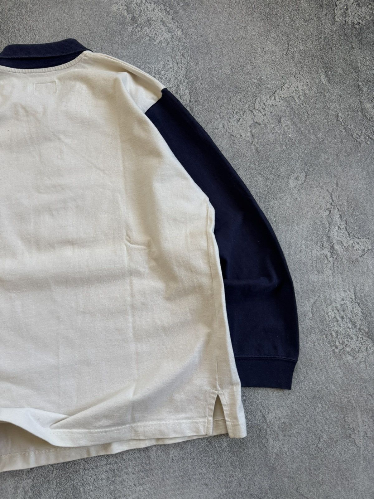 Levi's Levi’s L/size big logo rugby long sleeve sweatshirts 90s USA Size US L / EU 52-54 / 3 - 14 Thumbnail