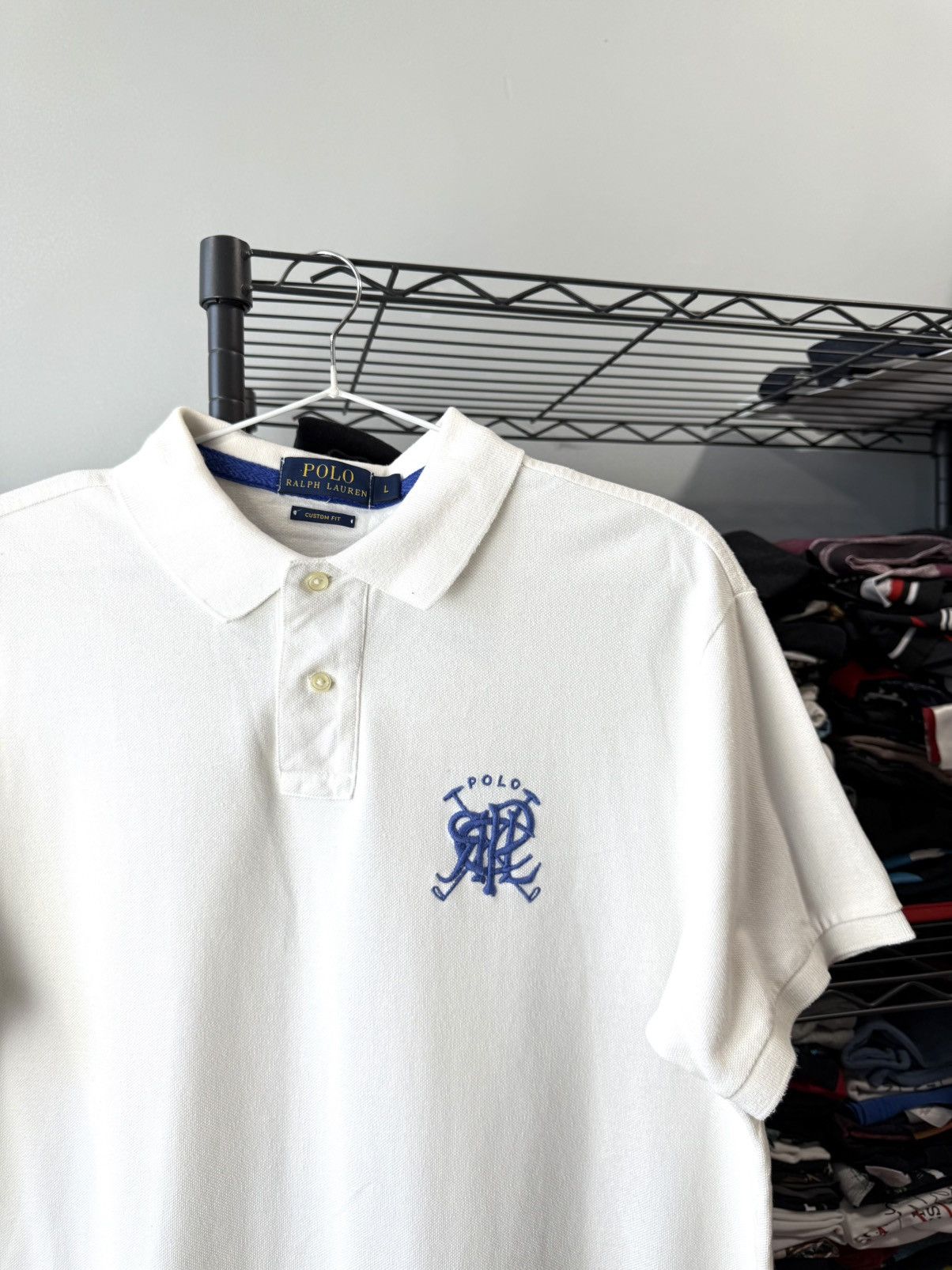 Polo Ralph Lauren Vintage Polo Ralph Lauren Polo Shirt Tee Kanye West Style Size US L / EU 52-54 / 3 - 2 Thumbnail