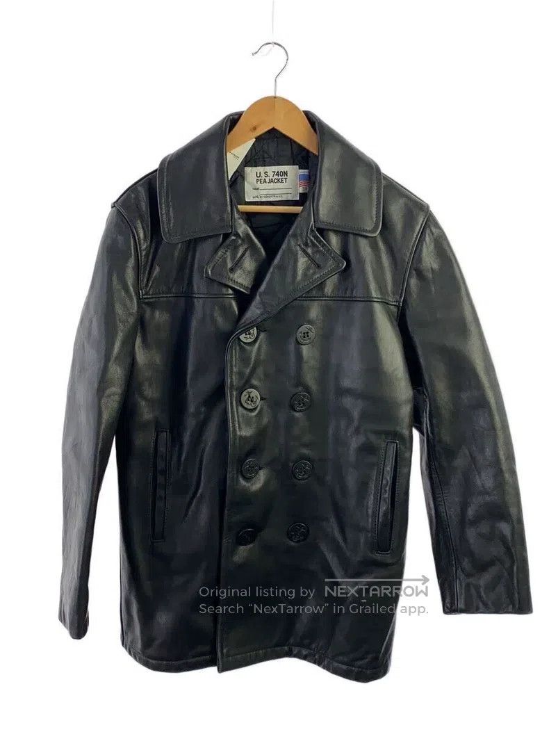 Schott Schott Double-breasted fur coat Size US M / EU 48-50 / 2 - 1 Thumbnail