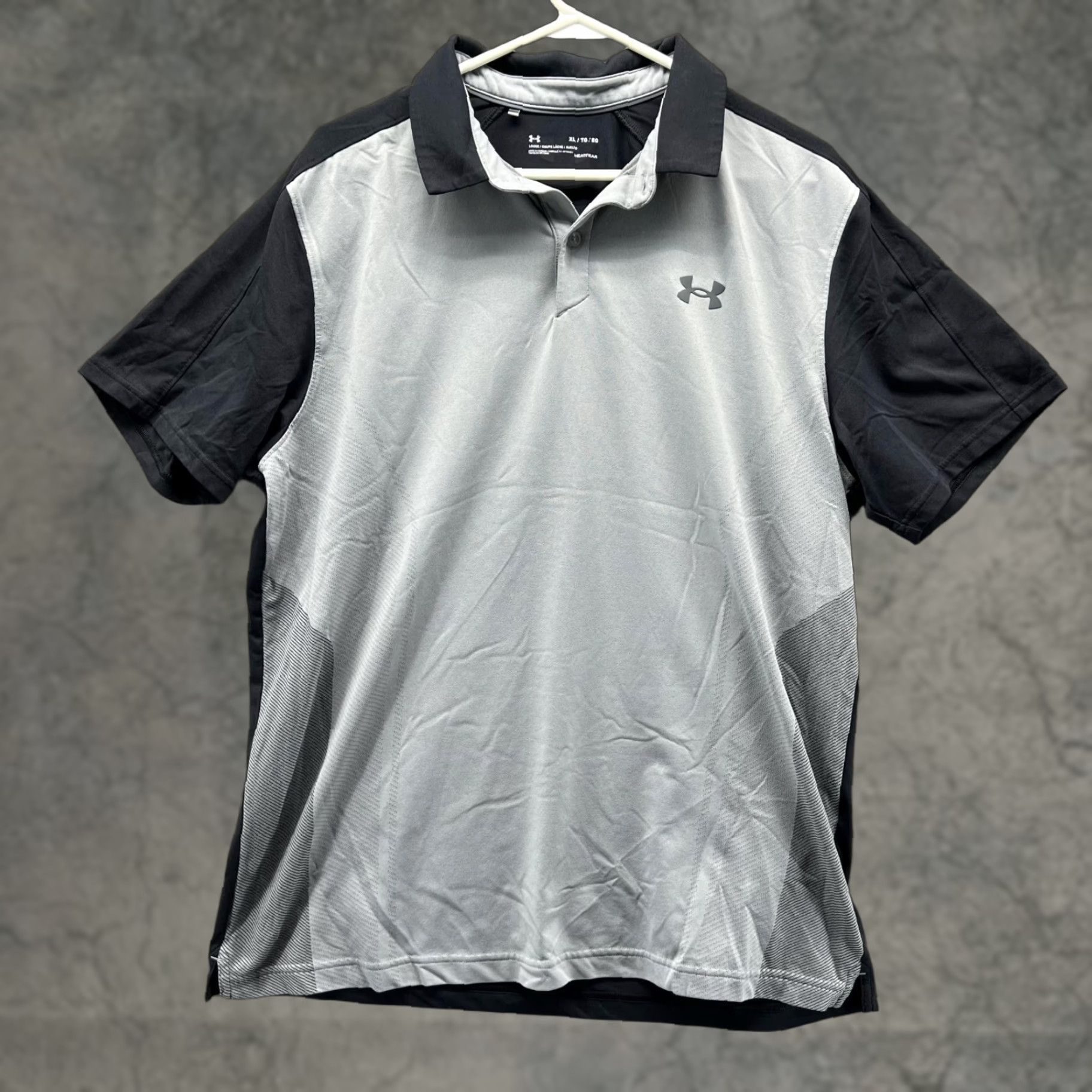 Under Armour Under Armour Polo Shirt Men XL Gray HeatGear Athletic Golf UA Shirt Polo Short Sleeve Regular Fit Casual Sportswear Size US XL / EU 56 / 4 - 1 Thumbnail