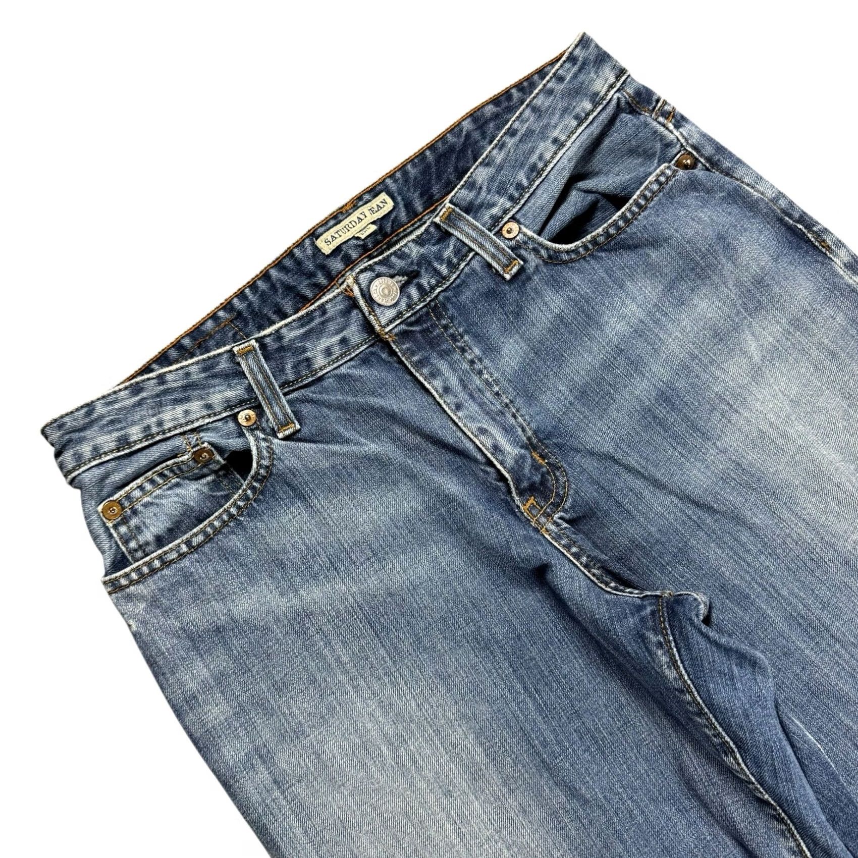Ralph Lauren VINTAGE Ralph Lauren Polo Jeans Saturday Bootcut Womens 100% Cotton 23/8 RL67 Size 30" / US 8 / IT 44 - 2 Thumbnail