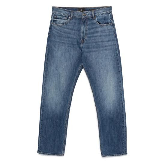 7 For All Mankind 7 FOR ALL MANKIND Men Denim Pants 7T099A56 MODERN ST EVI BLUE Size US 32 / EU 48 - 1 Thumbnail