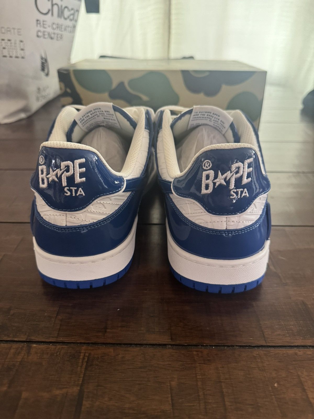 Bape BAPE Sk8 Sta #5 Luxury Sport Monogram Royal Blue Size 12 Size US 12 / EU 45 - 7 Thumbnail