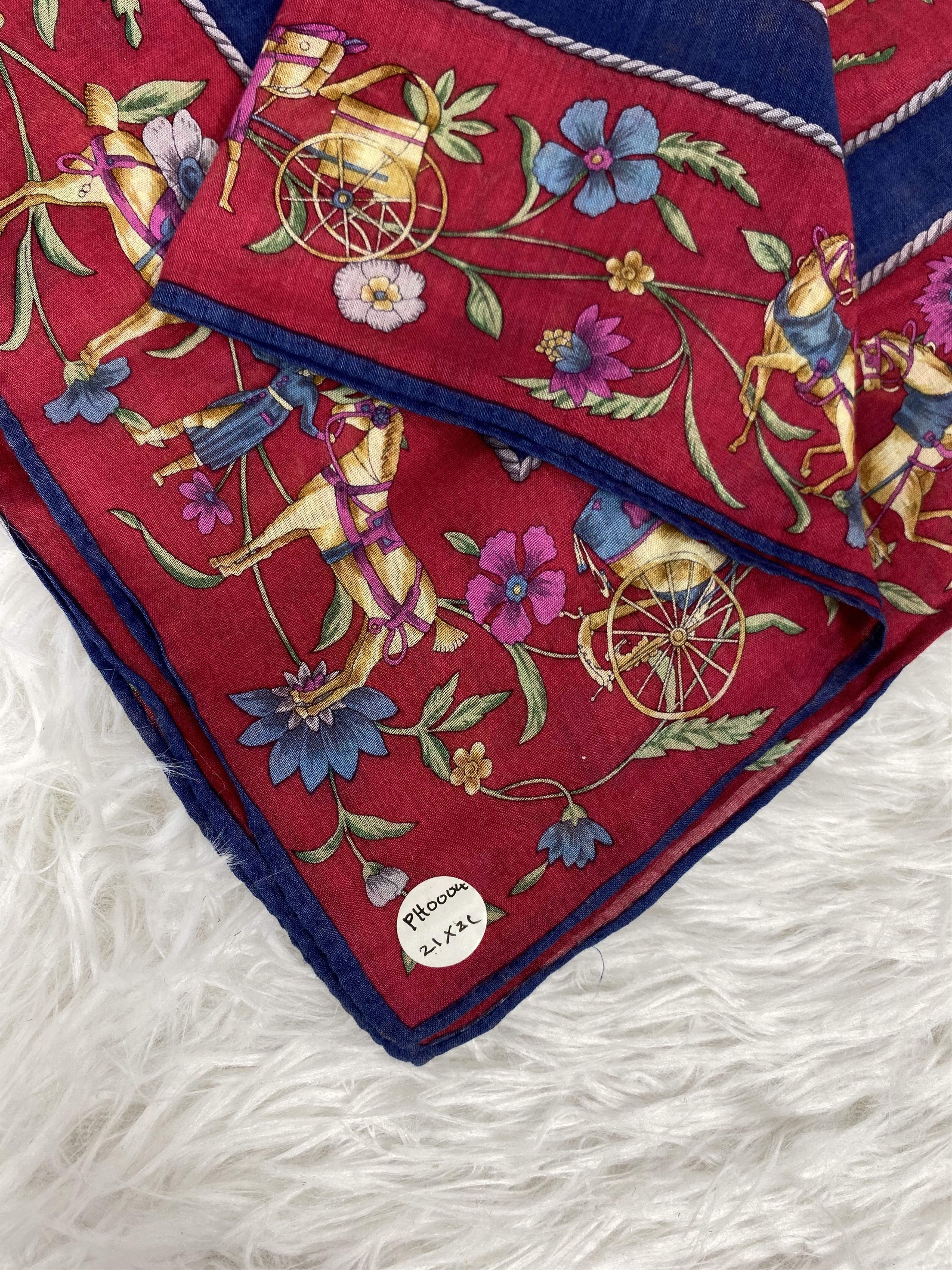Celine × Vintage Vintage Celine Handkerchief PH0004 Size ONE SIZE - 2 Thumbnail