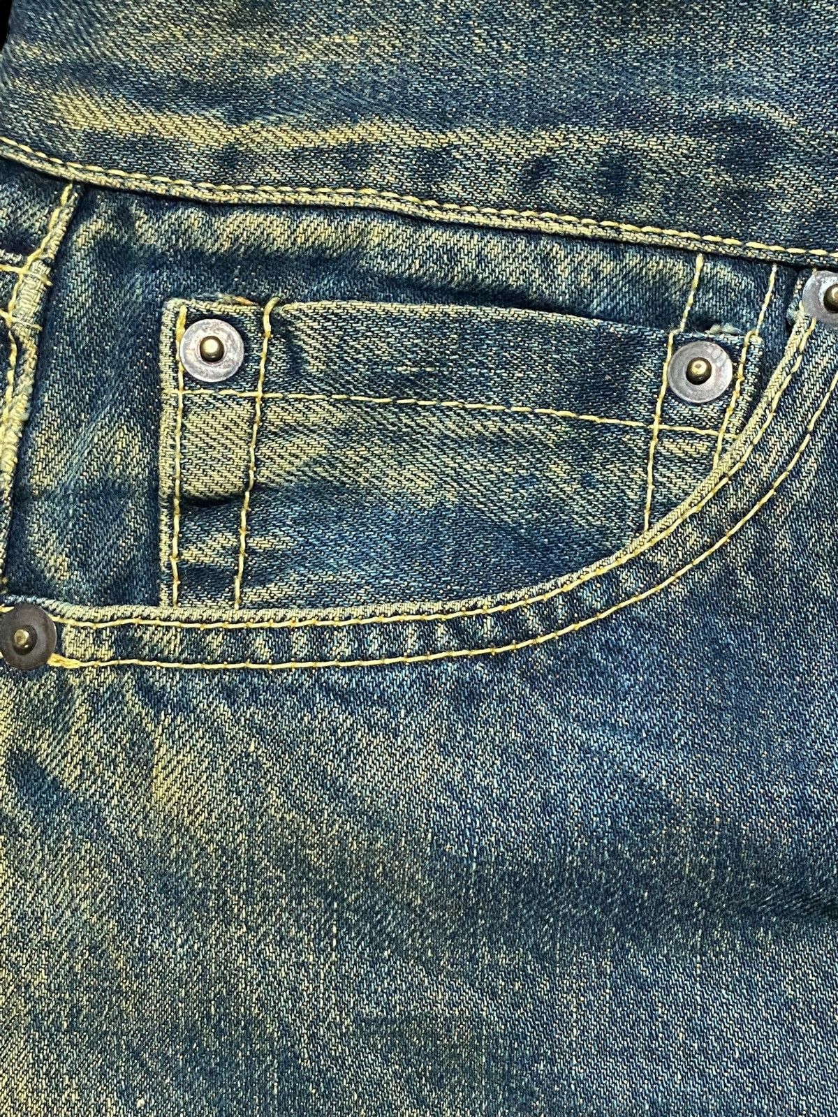 Vintage Vintage Japanese Brand Large Selvedge Rusty Skinny Jeans Size US 27 - 11 Thumbnail