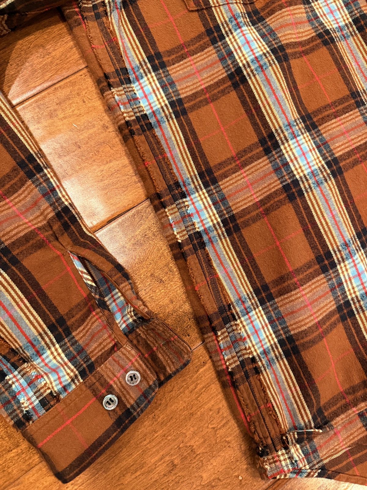 Undercover Undercover split collar flannel Size US XL / EU 56 / 4 - 5 Thumbnail
