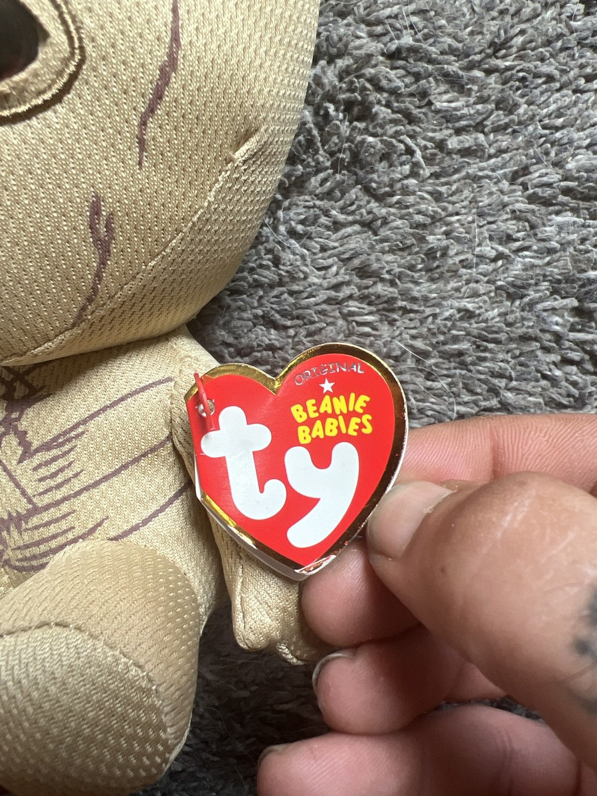 Marvel Comics 2020 Marvel Ty Groot Beanie Baby Size ONE SIZE - 3 Thumbnail
