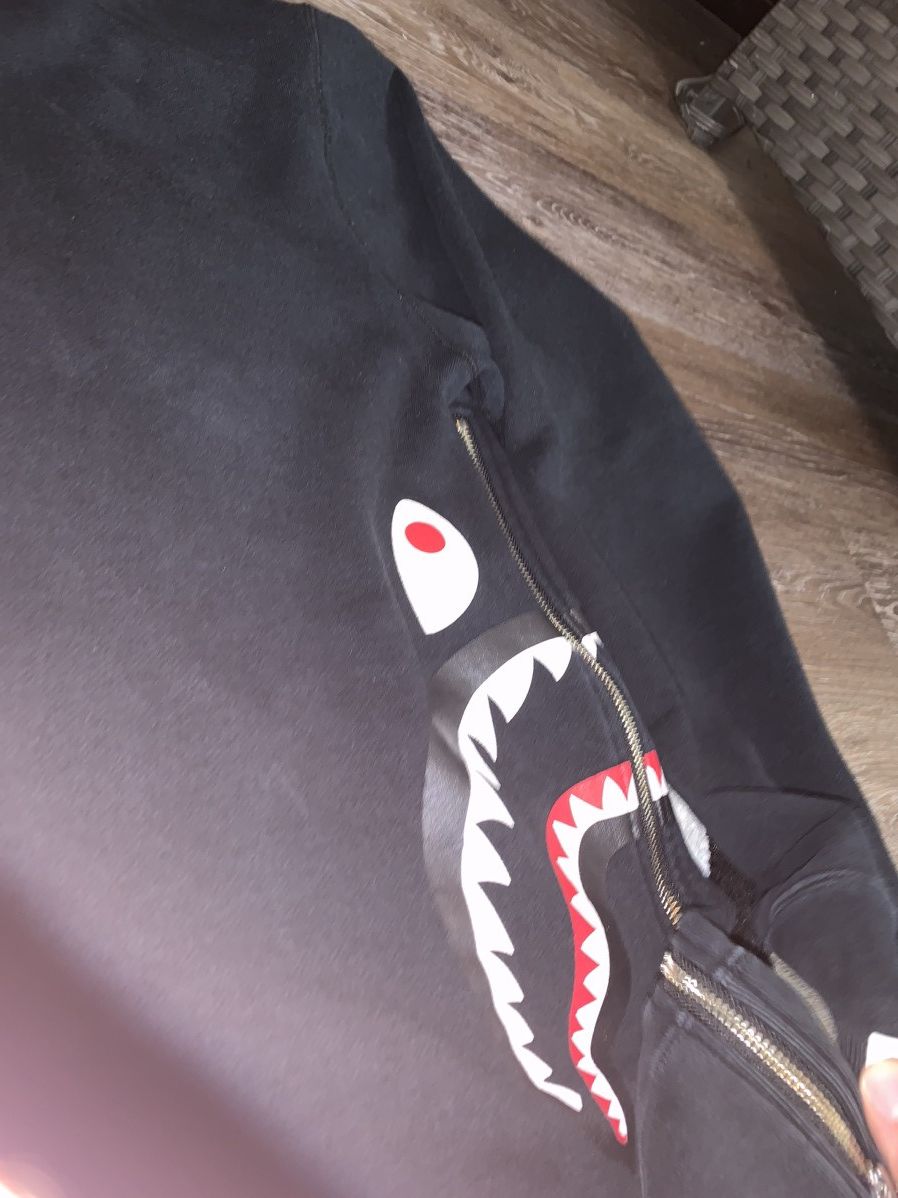 Bape Shark Pullover Hoodie Size US XL / EU 56 / 4 - 7 Thumbnail