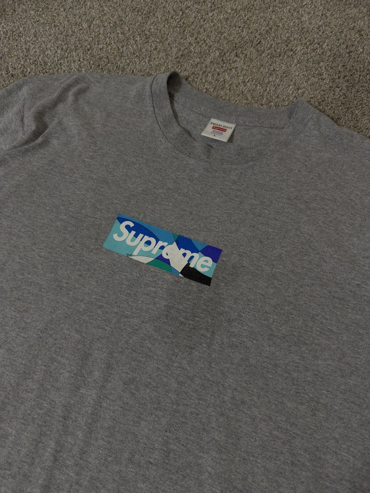 Supreme Supreme Emilio Pucci Tee Size US L / EU 52-54 / 3 - 2 Thumbnail