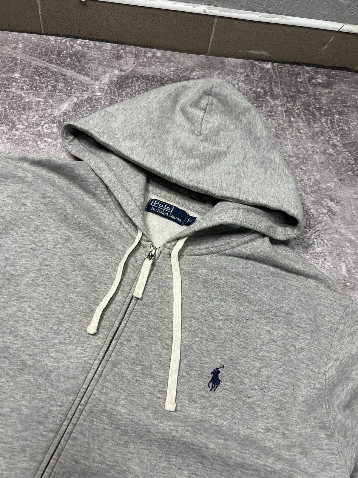 Polo Ralph Lauren Polo Ralph Lauren Zip Up Hoodie Vintage Pony Logo Size XL Size US XL / EU 56 / 4 - 4 Thumbnail