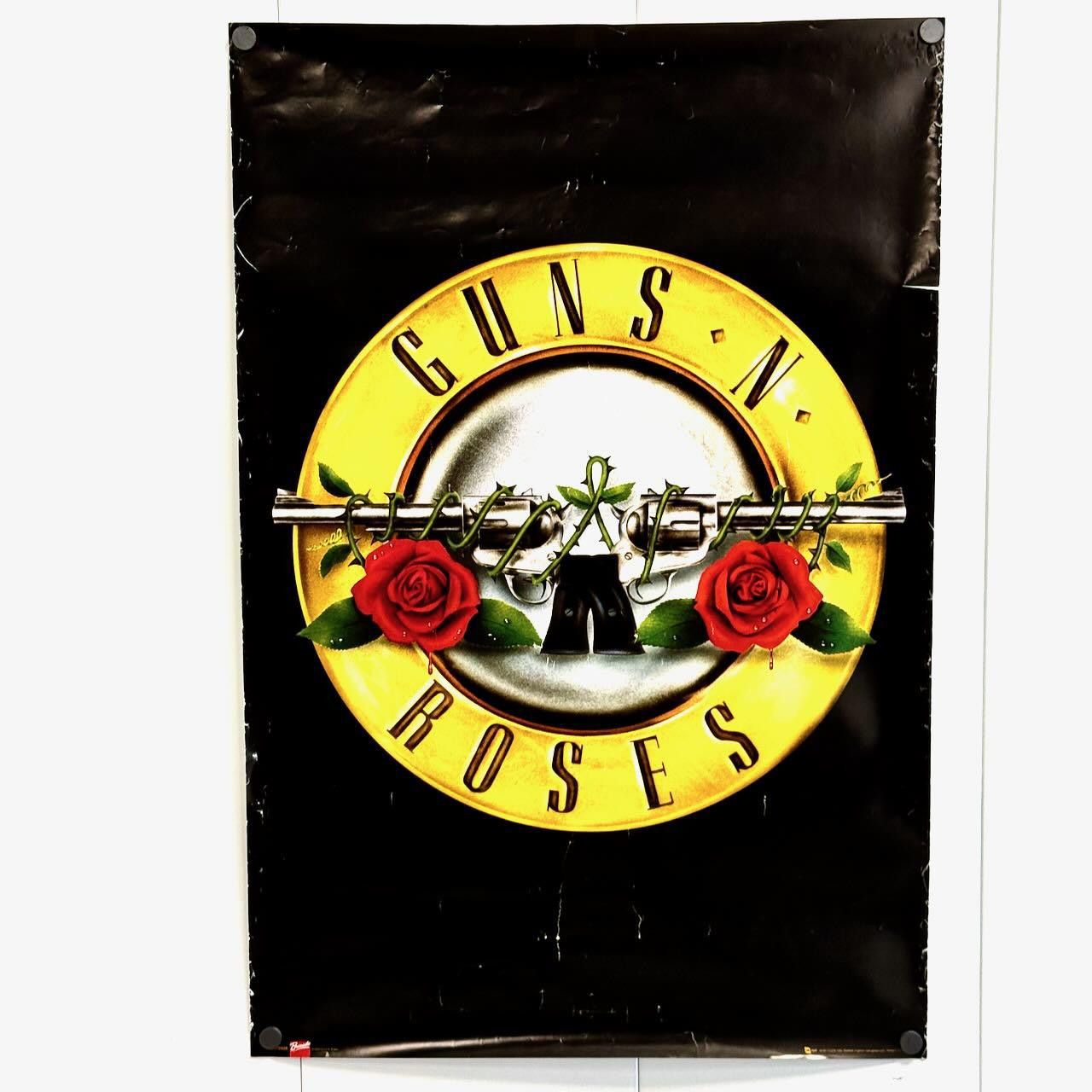 Designer VTG Guns N' Roses Poster Album Art 2005 Printed in UK RARE Size ONE SIZE - 1 Thumbnail