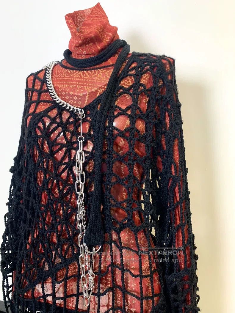Junya Watanabe Junya Watanabe Knit mesh top Size M / US 6-8 / IT 42-44 - 5 Thumbnail