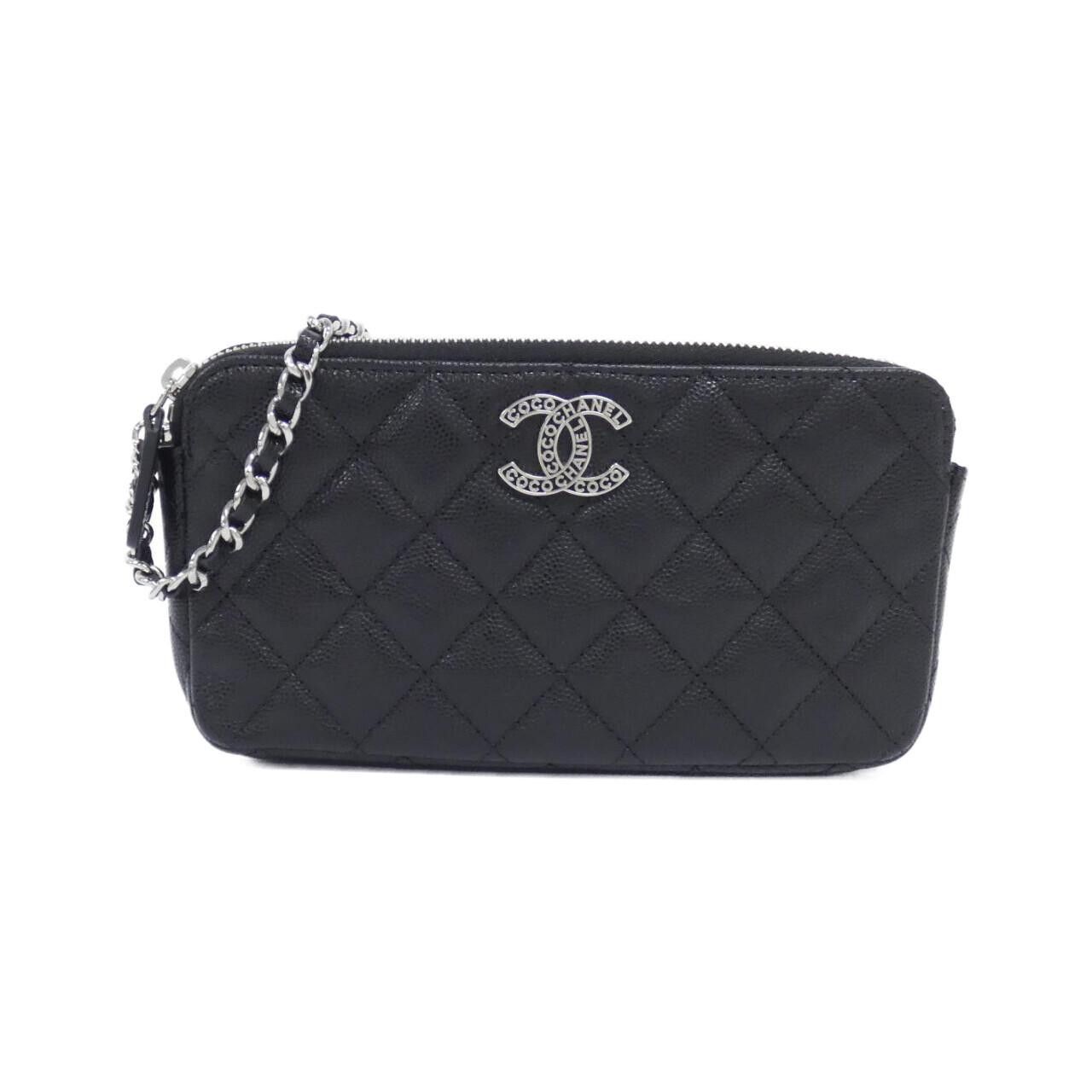 Chanel Chanel Chanel AP3837 Caviar Skin Wallet on Chain Leather Long Wallet AP3837 DUTY FREE for USA Size ONE SIZE - 1 Thumbnail