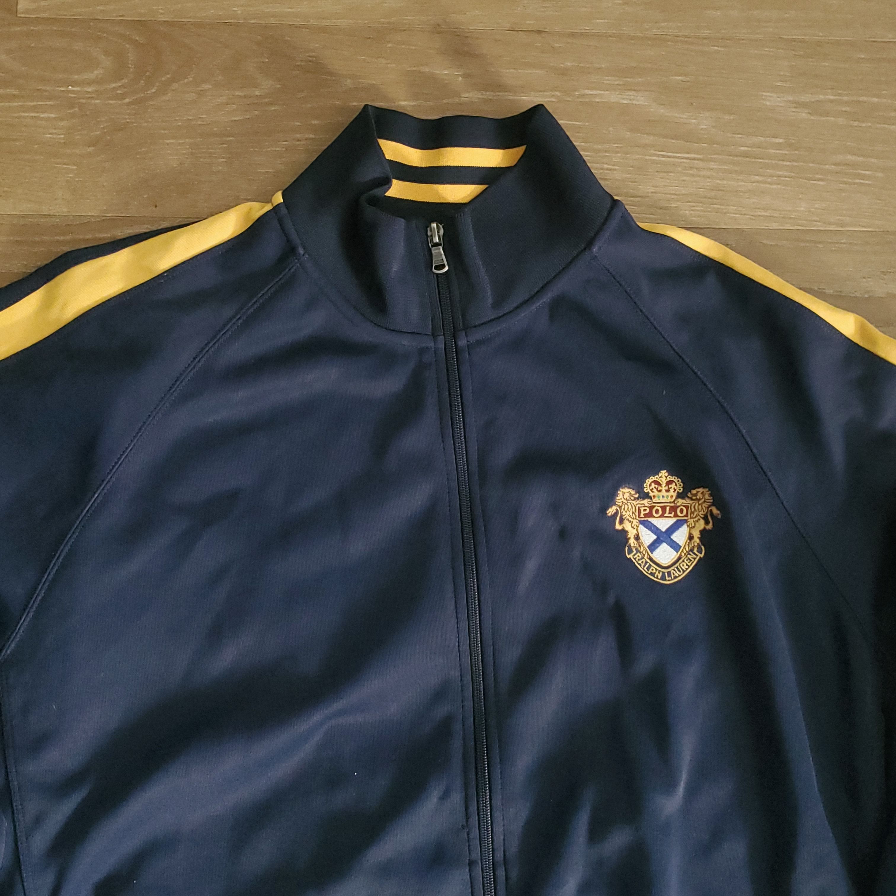 Polo Ralph Lauren Polo Ralph Lauren Gold Crest Lion Full Zip Jacket Size 2XL Size US XXL / EU 58 / 5 - 2 Thumbnail