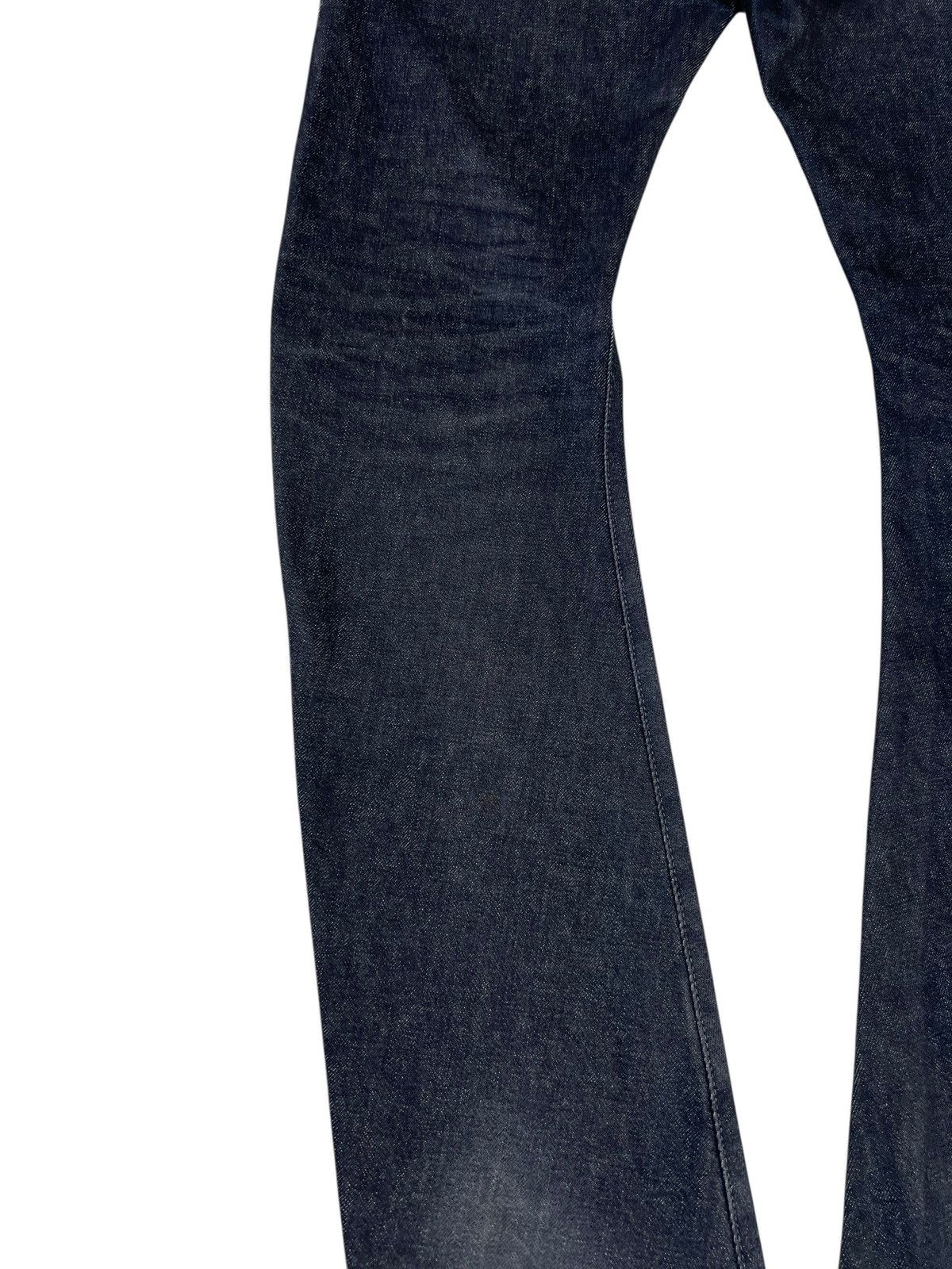Kazuyuki Kumagai Attachment Black Attachment Japan Curve Long Leg Denim Jeans Size US 31 - 17 Thumbnail