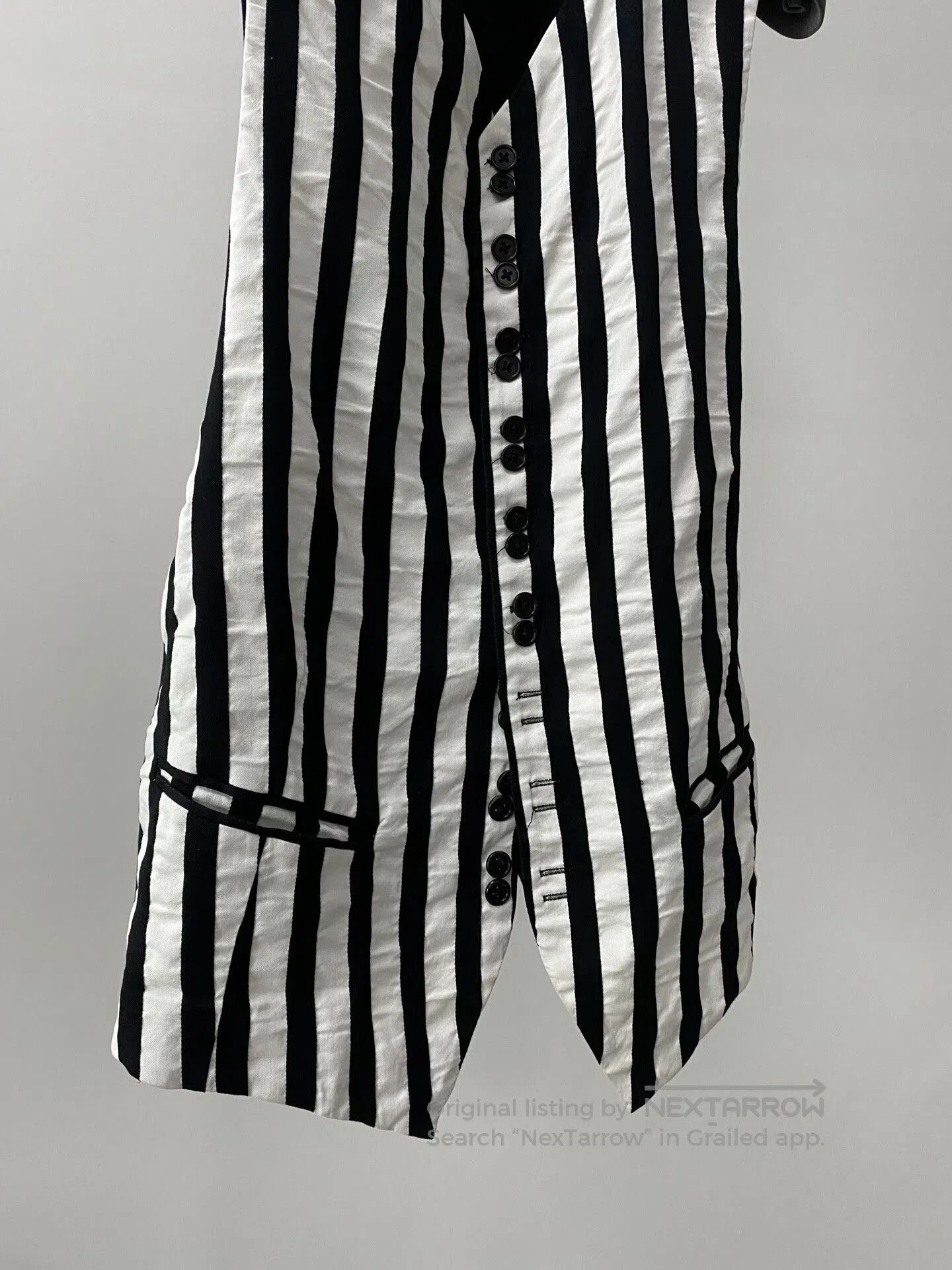 Ann Demeulemeester Ann Demeulemeester Pleated Double Strap Vest. Size US XS / EU 42 / 0 - 2 Thumbnail