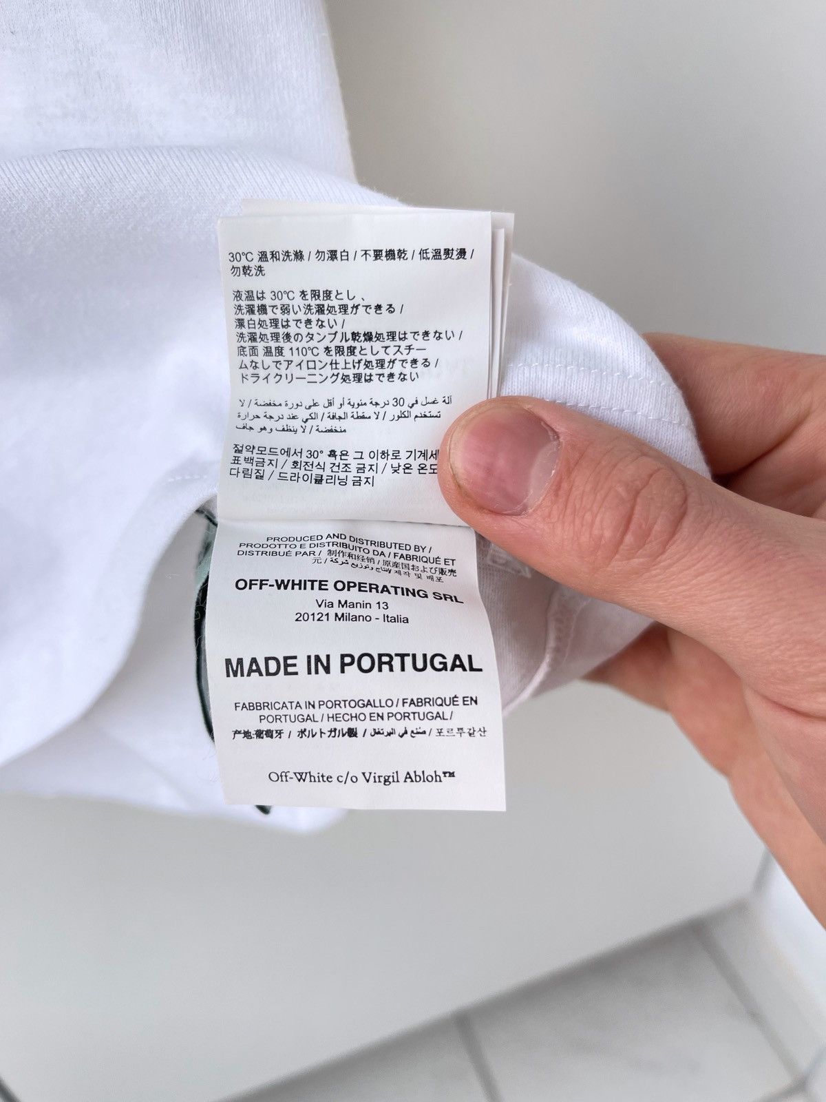 Off-White Off-White Pascal Skeleton Tee T-Shirt Arrows Virgil Size US S / EU 44-46 / 1 - 9 Thumbnail