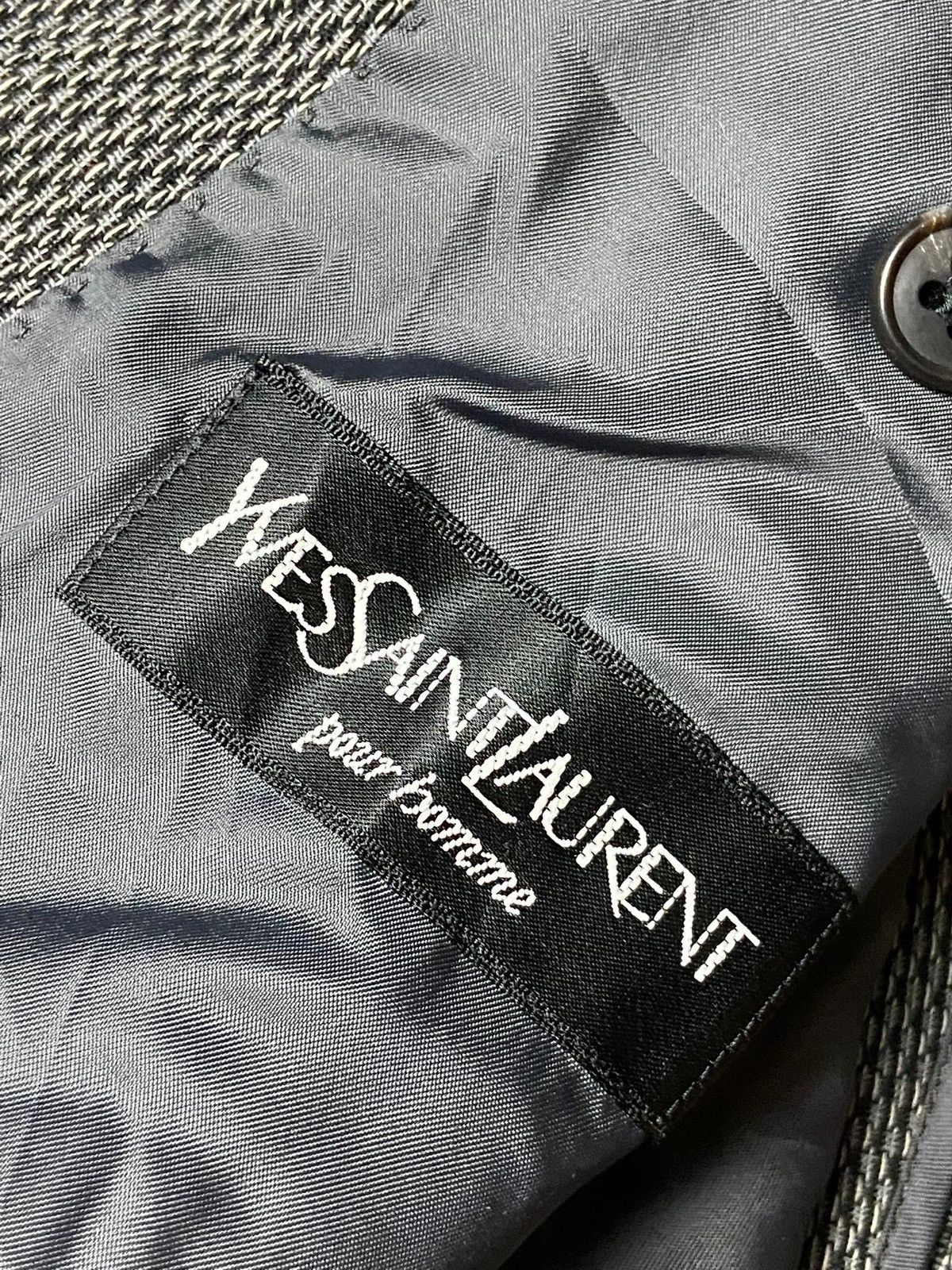 Designer × Vintage × Yves Saint Laurent Vintage Yves Saint Laurent Wool Blend Blazer (119) Size US XXS / EU 40 - 9 Thumbnail