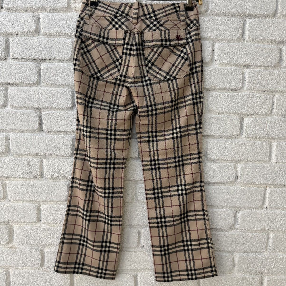 Burberry Burberry Check Pants Size 26" / US 2 / IT 38 - 2 Thumbnail