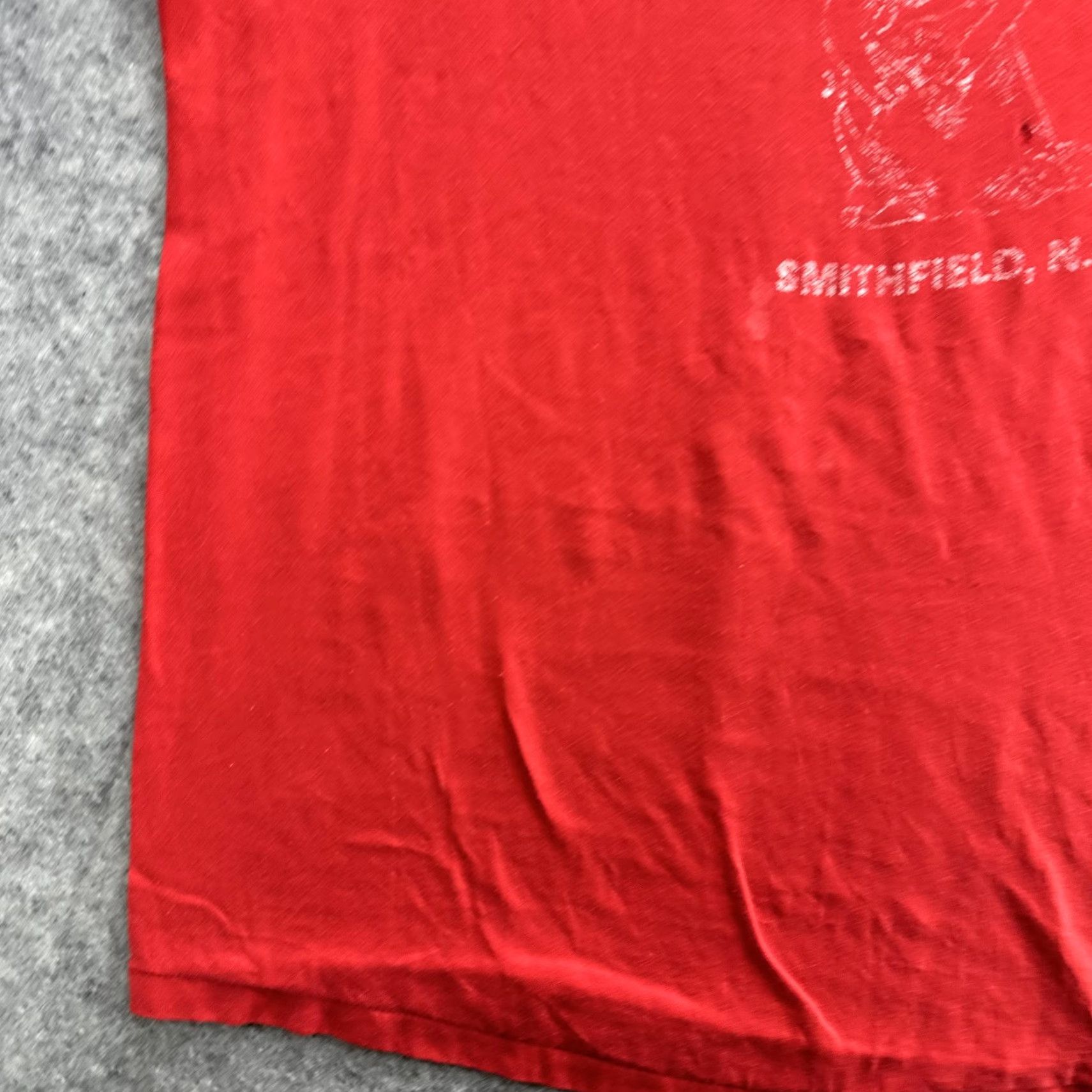 Russell Athletic VINTAGE Ham & Yam Festival Shirt Mens Large Red 90s Graphic Pig Russell Athletic Tee Size US L / EU 52-54 / 3 - 5 Thumbnail