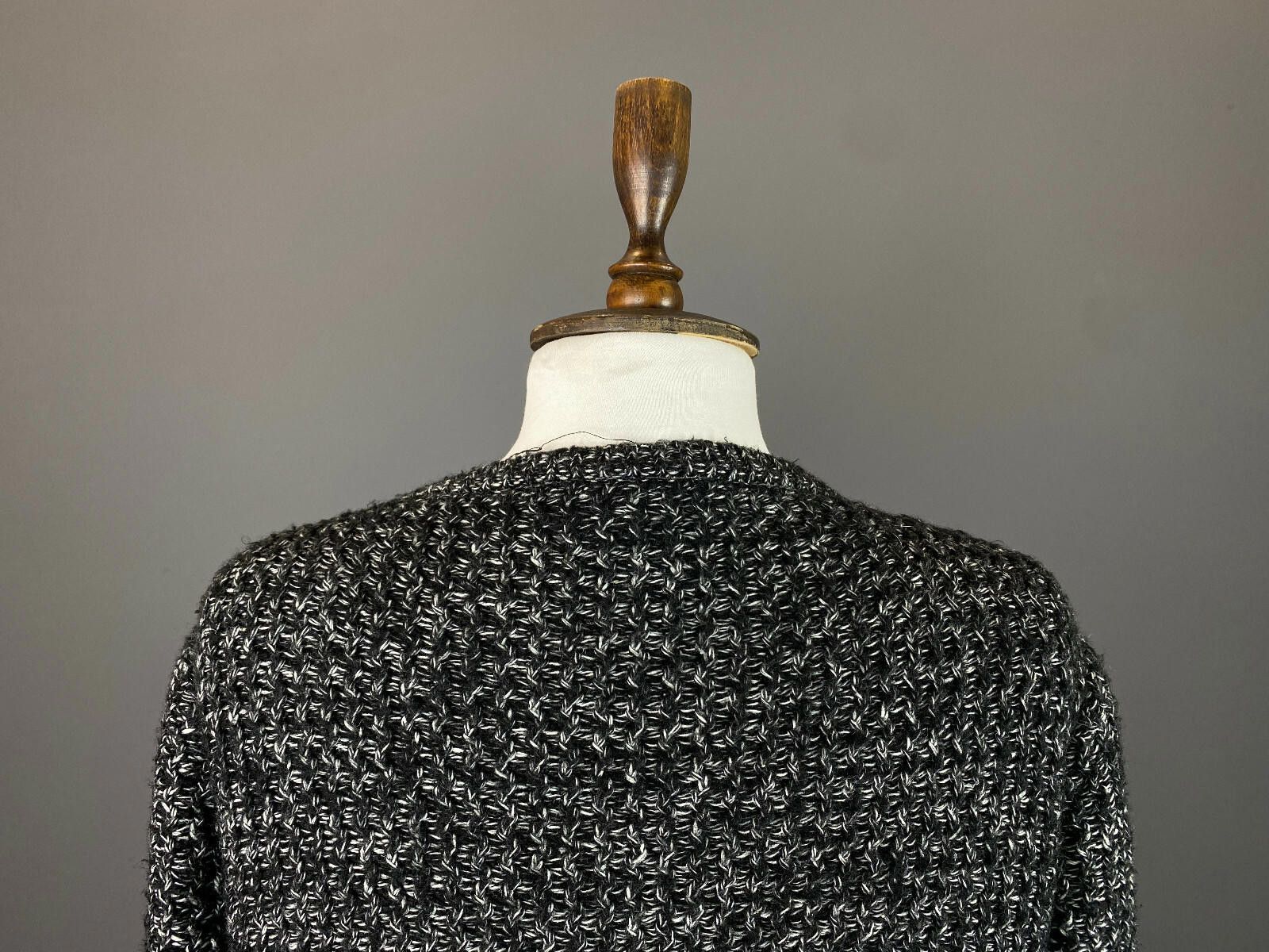Woolrich Woolen Mills Ladies Woolrich Gray Wool Open Front Cardigan Sweater Size M / US 6-8 / IT 42-44 - 6 Thumbnail