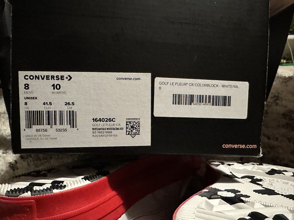Converse × Golf le Fleur Golf Le Fleur Ox “Racing Red” Size US 8 / EU 41 - 6 Thumbnail