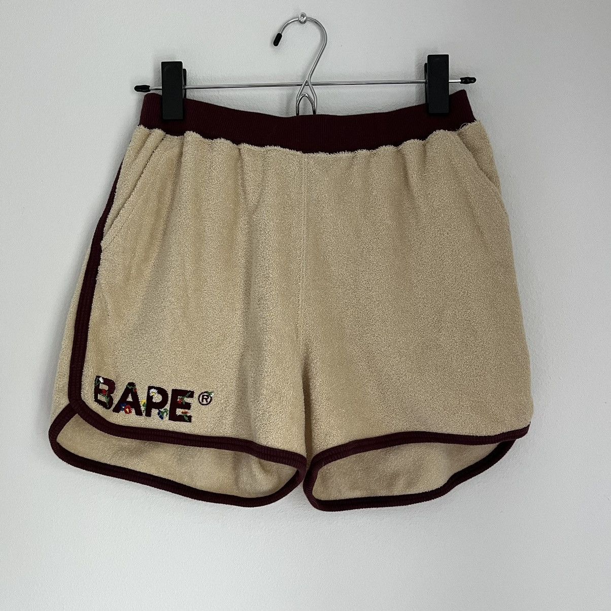 Bape Terry Cloth Bape Shorts Size 24" / US 00 / IT 34 - 1 Thumbnail