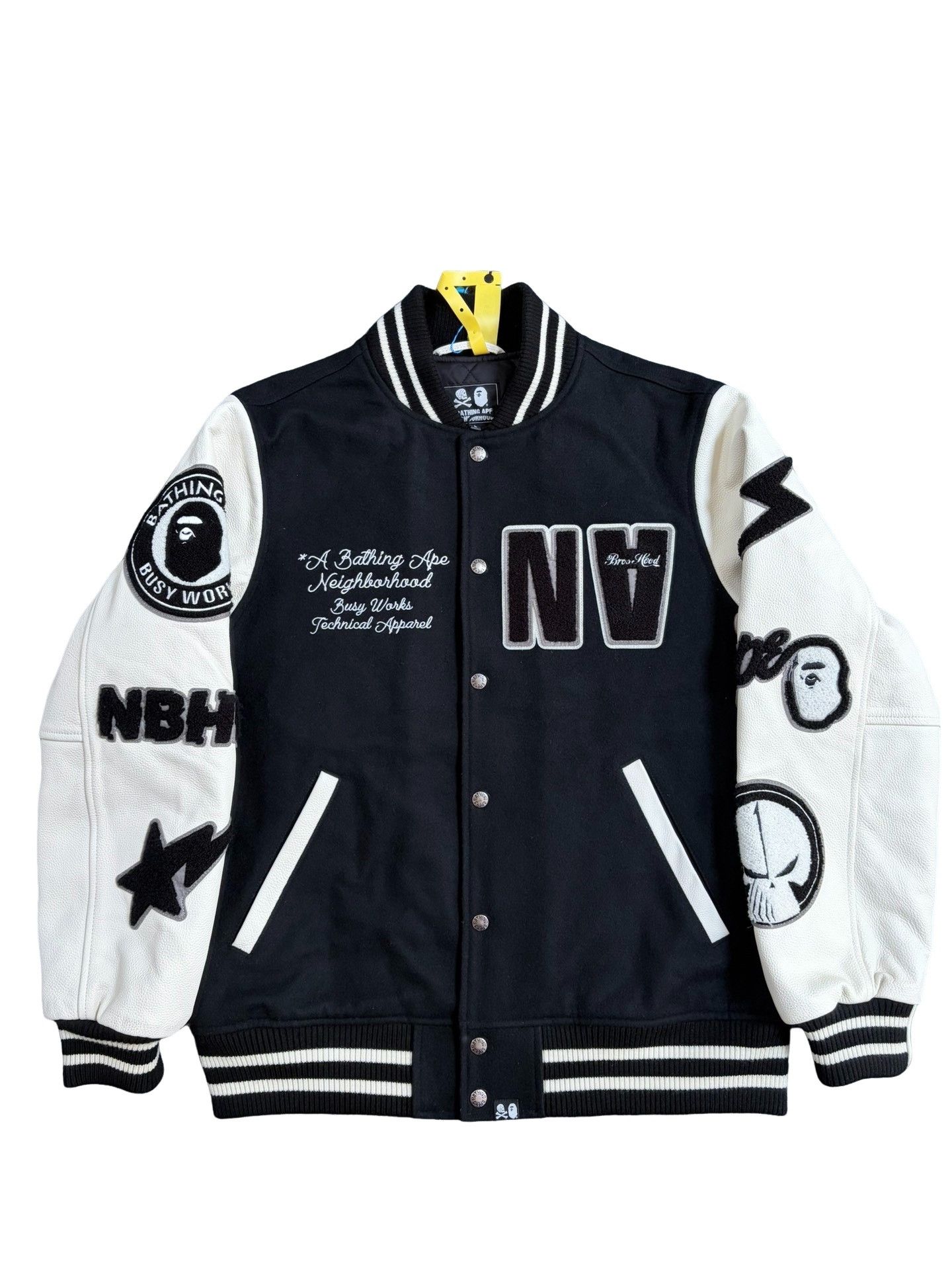 Bape × Neighborhood A Bathing Ape x Neighborhood Varsity Jacket Size L Size US L / EU 52-54 / 3 - 1 Thumbnail
