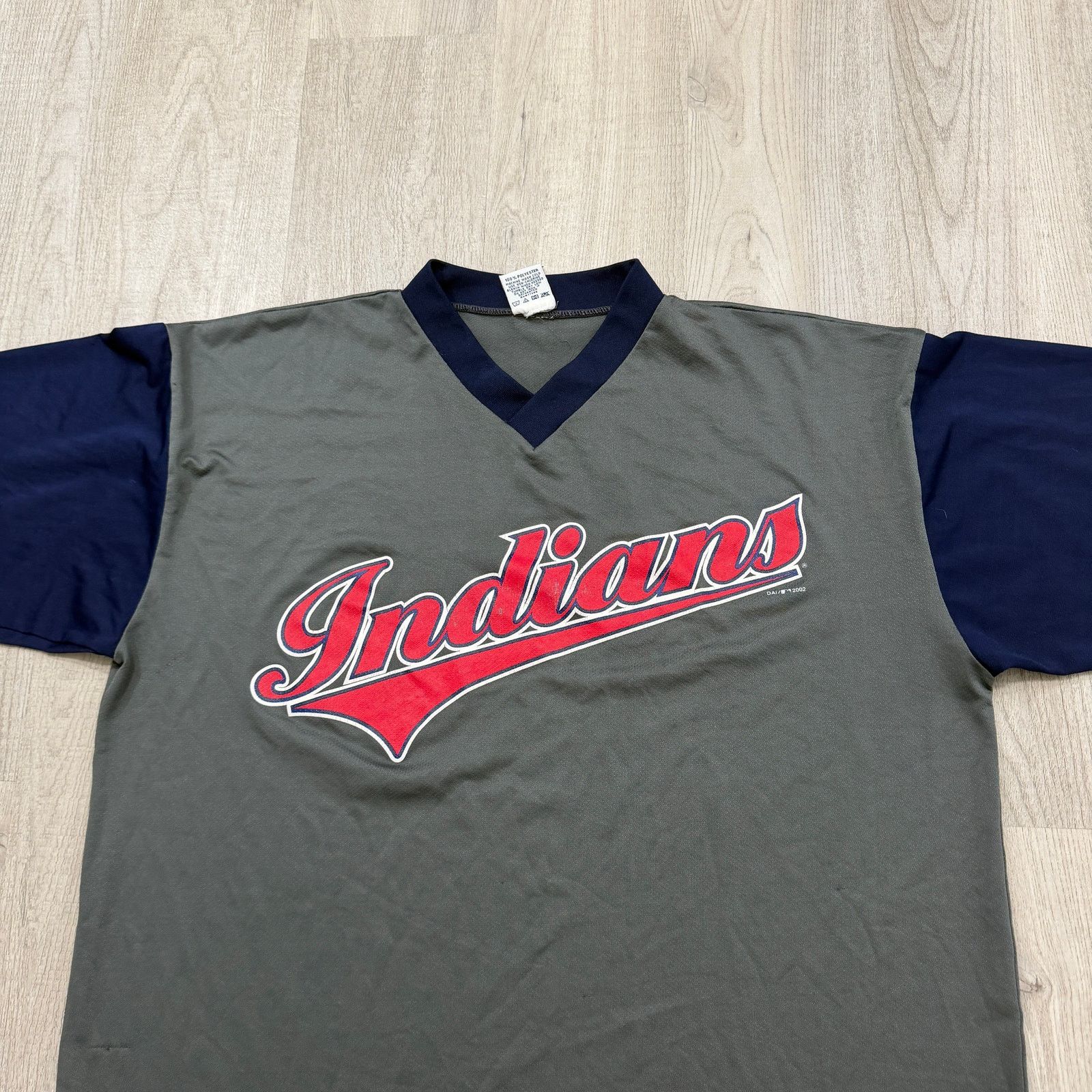 Vintage Vintage True Fan Cleveland Indians Jersey Men Large 2001 Size US L / EU 52-54 / 3 - 2 Thumbnail