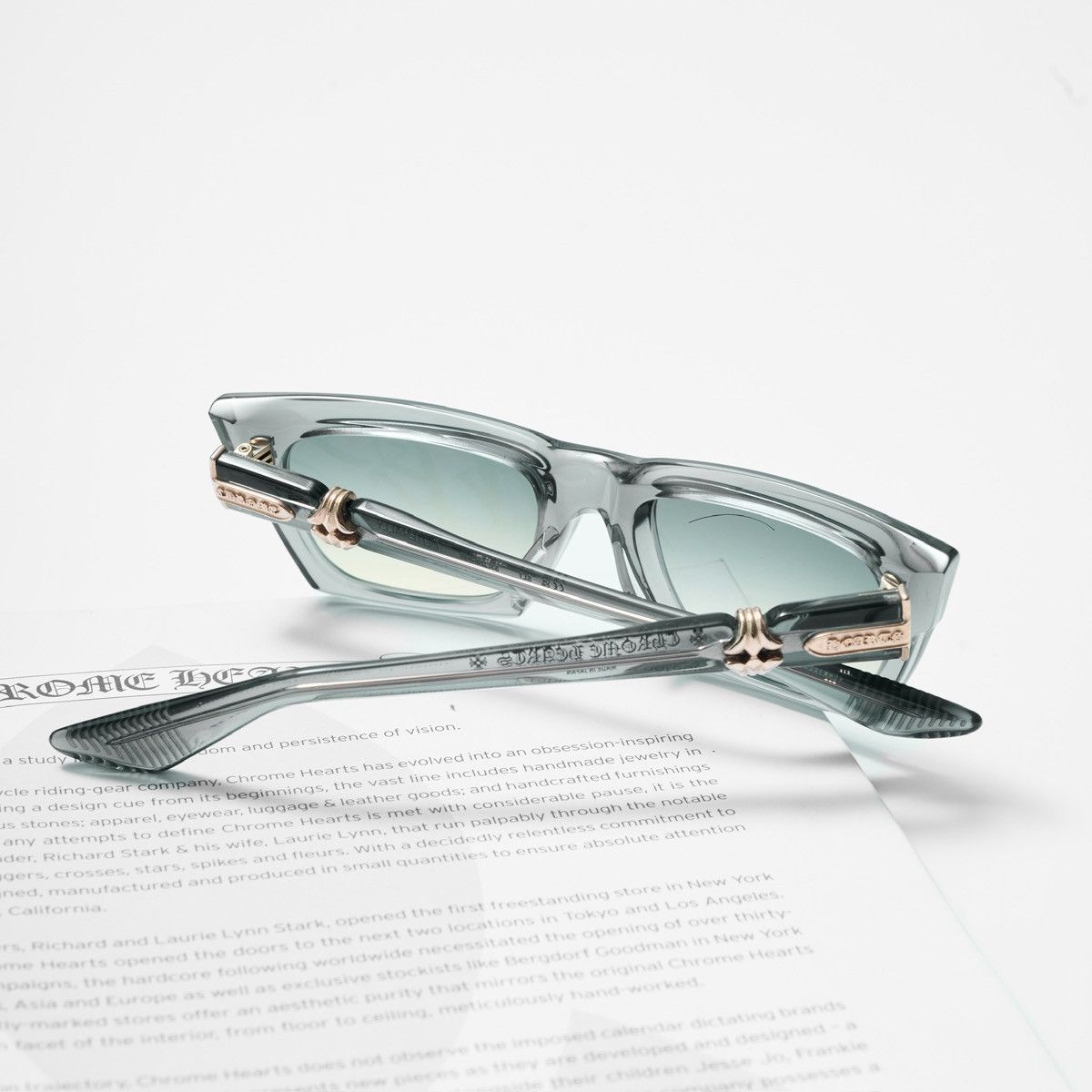 Chrome Hearts CHROME HEARTS CLITERALLY SLATED SUNGLASSES Size ONE SIZE - 7 Thumbnail
