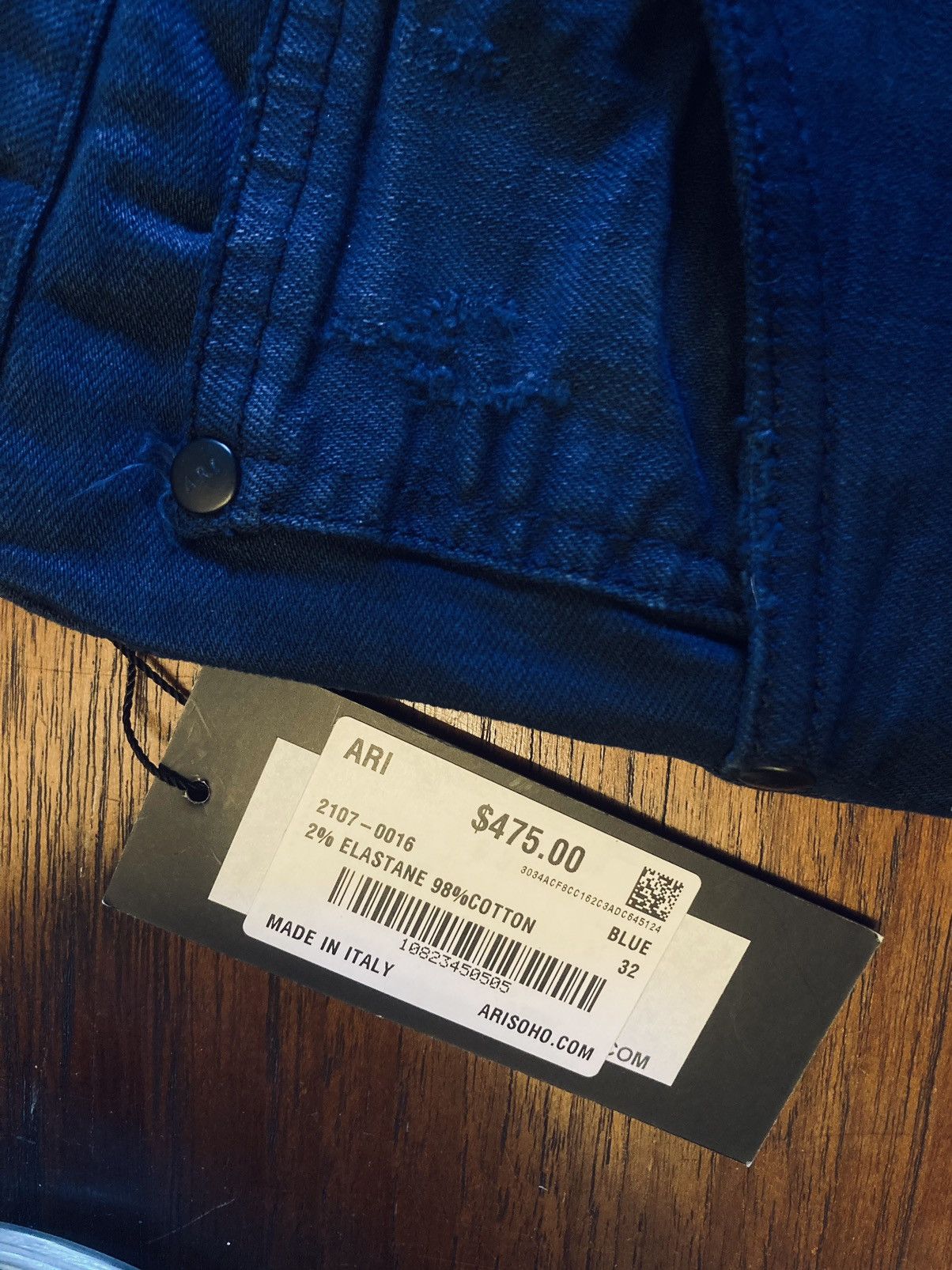 Other × Ralph Lauren BNWT Dark Blue Denim Size US 31 - 6 Thumbnail