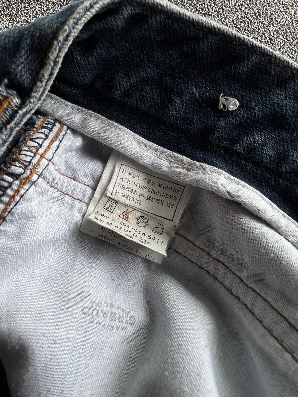 Marithe + Francois Girbaud Marithe Francois Girbaud Stone Washed Jeans Size US 30 / EU 46 - 8 Thumbnail