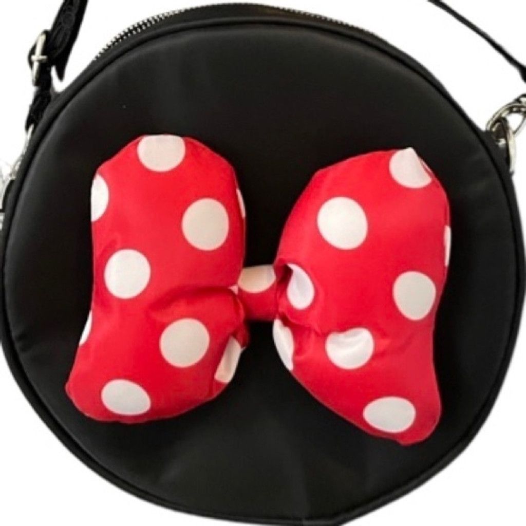 Disney Disney Authentic Minnie Crossbody Bag with Red Bow. Size ONE SIZE - 3 Thumbnail