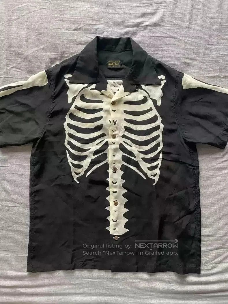 Kapital kapital 23 Spring and Summer Bones Half Sleeve Shirt. Size US M / EU 48-50 / 2 - 1 Thumbnail