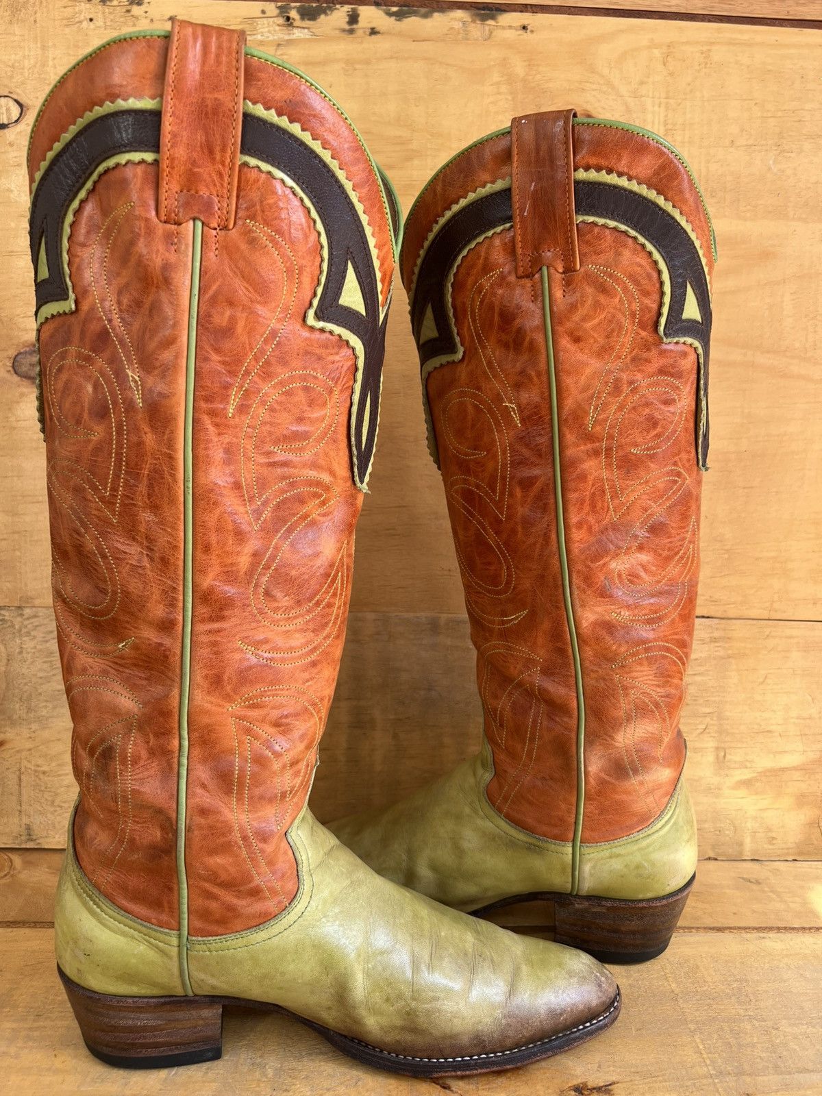 Sendra × Vintage Sendra Vintage Cowboy Boots Mens US 8 | EU 41 / UK 7.5 Size US 8 / IT 38 - 9 Thumbnail
