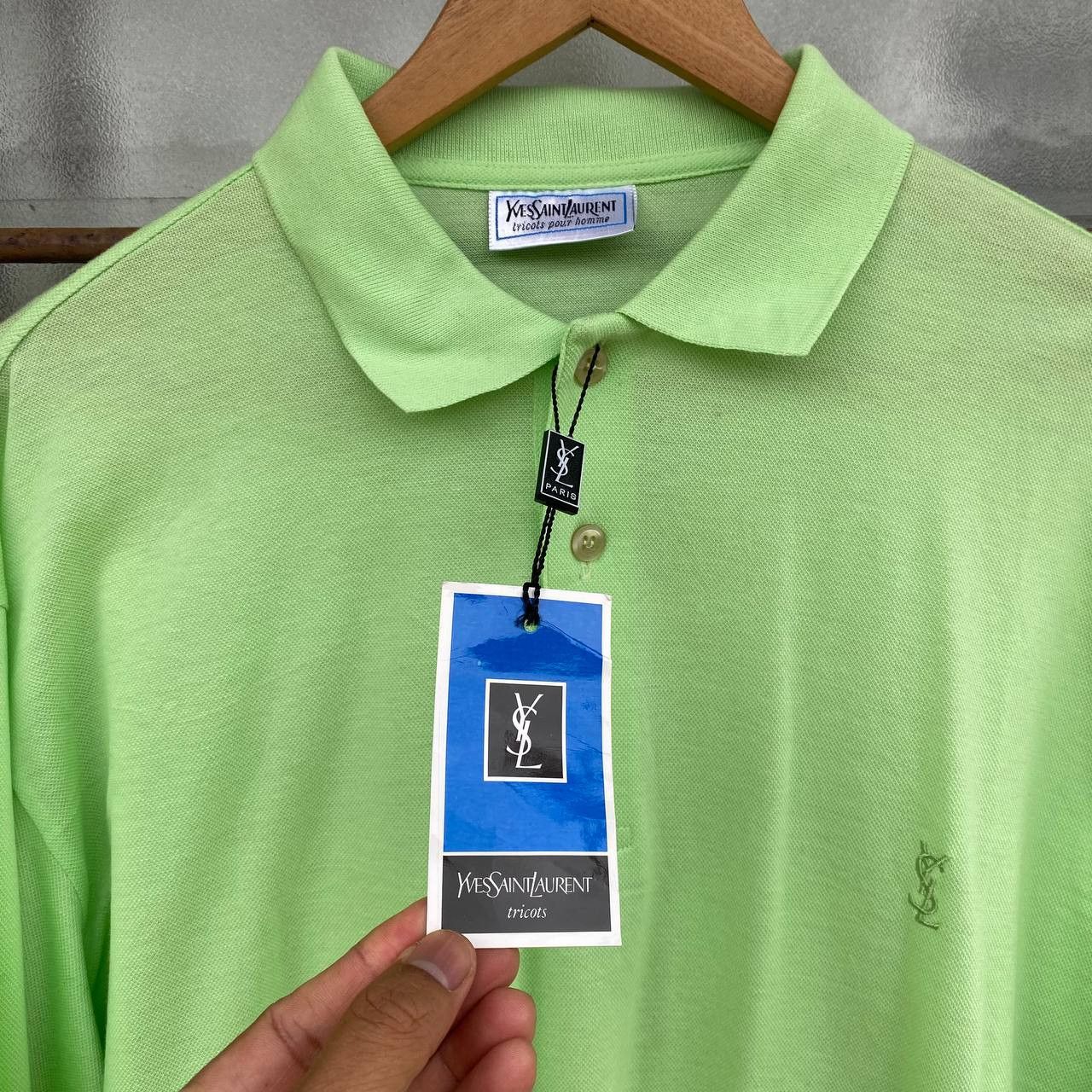 Yves Saint Laurent YSL YVES SAINT LAURENT VINTAGE POLO NWT MADE IN ITALY Size US M / EU 48-50 / 2 - 6 Thumbnail