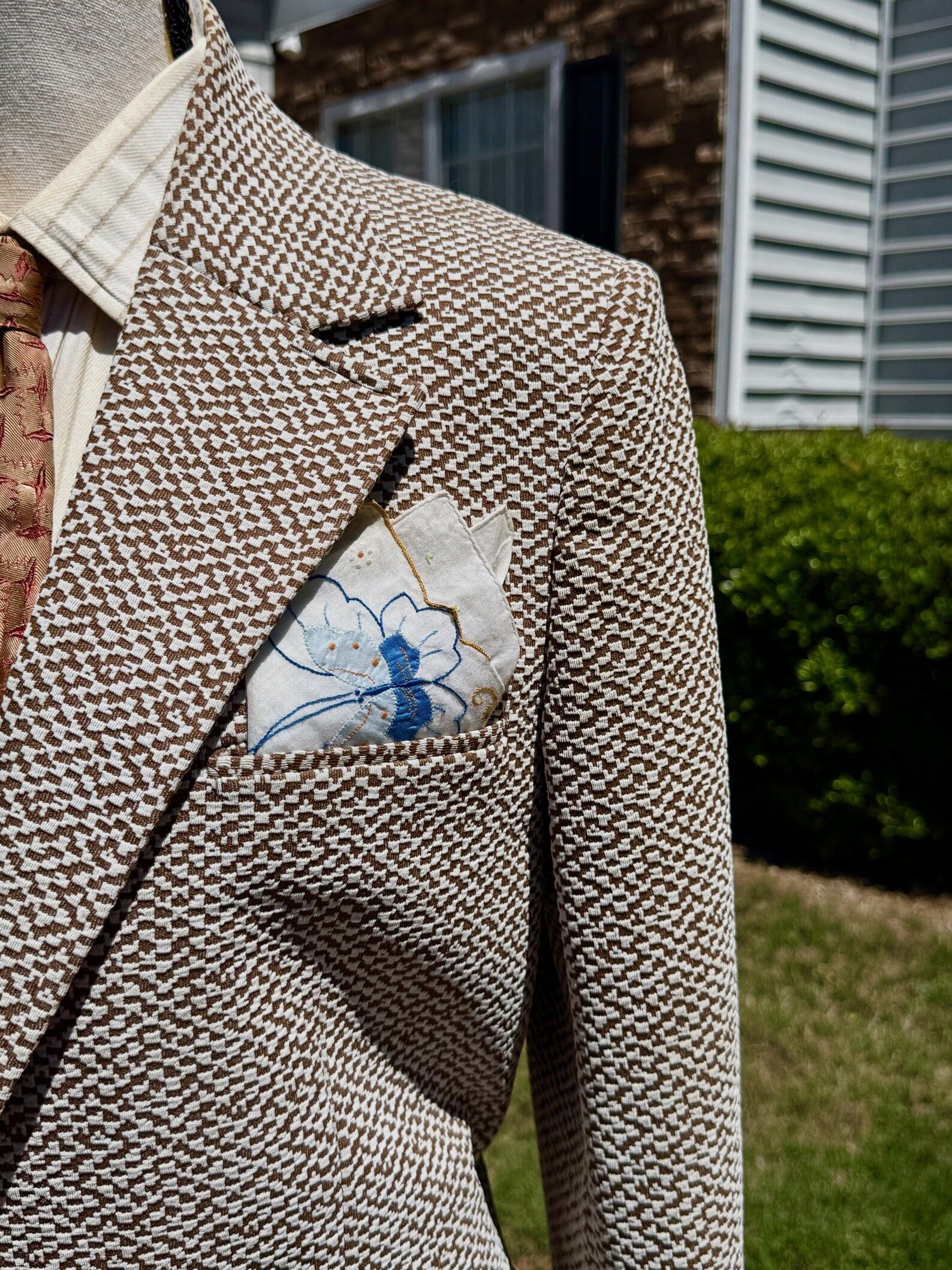 Other 70s does 30s Beltback sports jacket done in true 30s style Size 40S - 3 Thumbnail