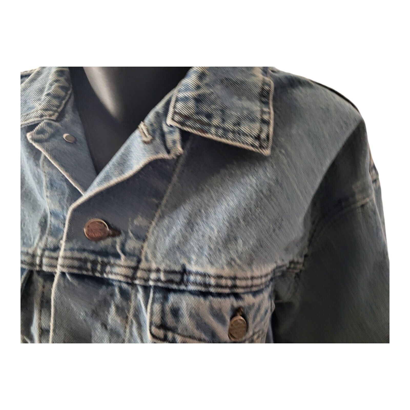 Harley Davidson Vintage Harley Davidson Denim Trucker Motorcycle Jack Size M Size US M / EU 48-50 / 2 - 10 Thumbnail