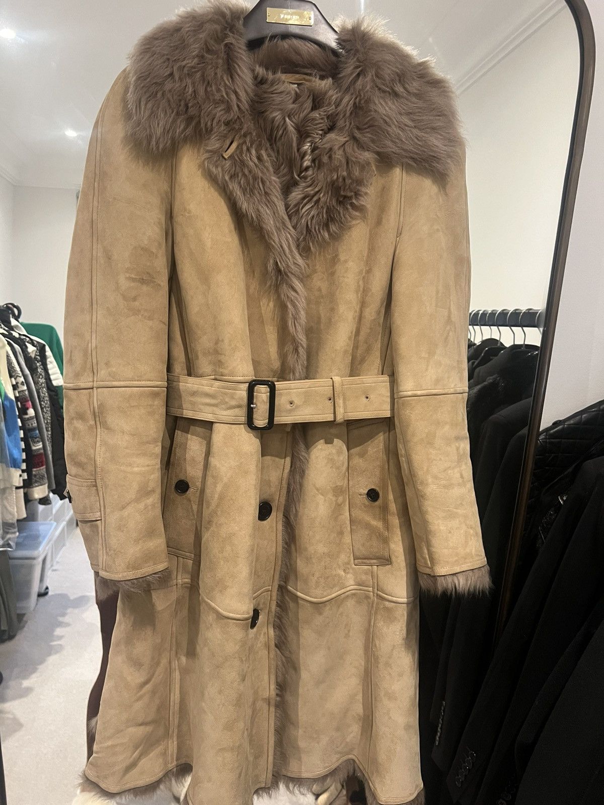 Burberry Shearling Burberry trench coat Size XS / US 0-2 / IT 36-38 - 1 Thumbnail