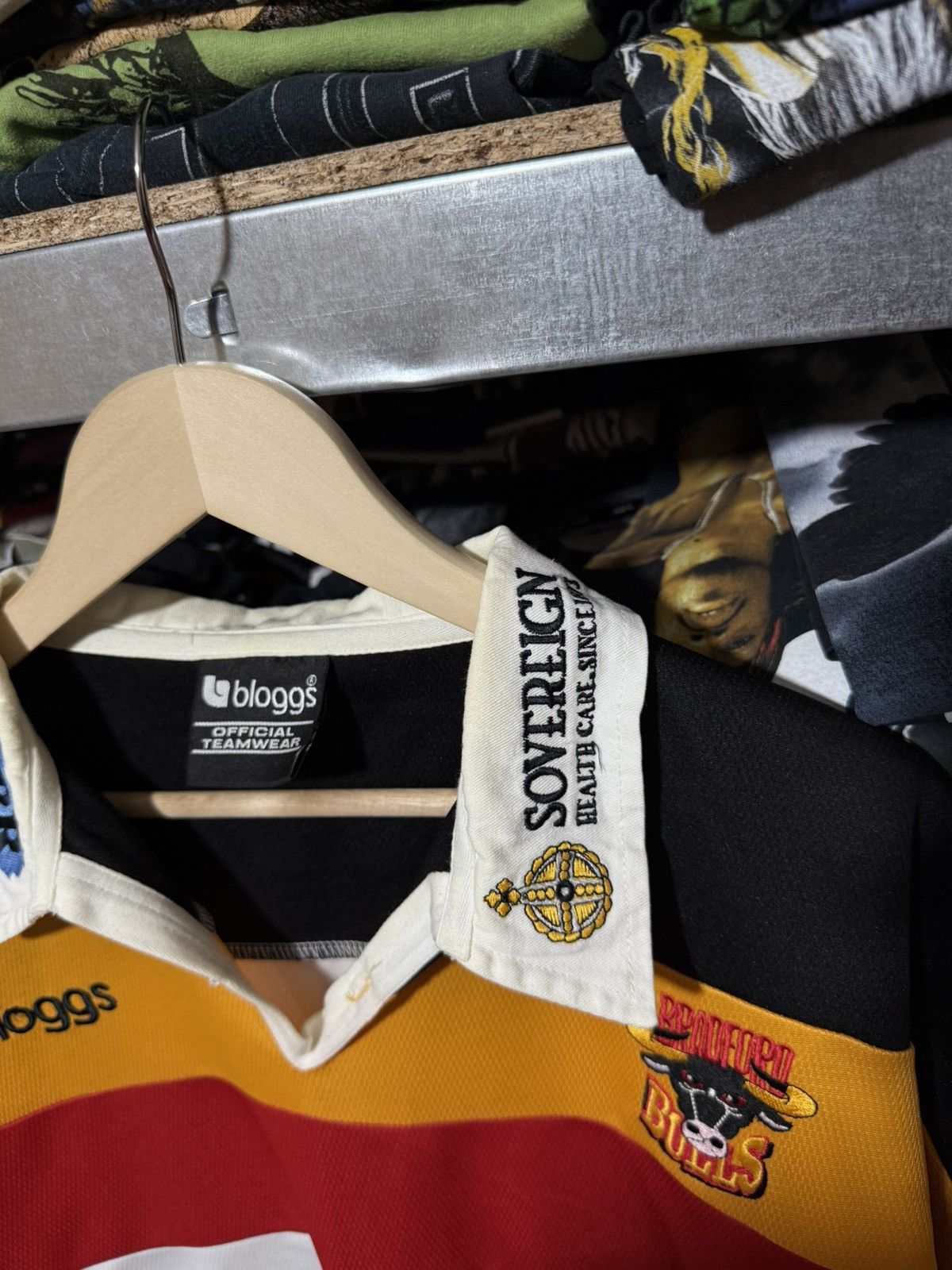 Vintage Vintage Bradford Bulls 2002/2003 Home Rugby Shirt Jersey Size US XXL / EU 58 / 5 - 8 Thumbnail