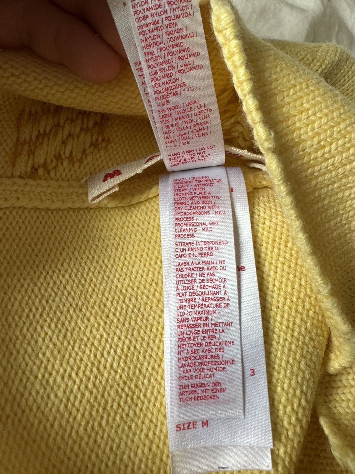 Marni Marni Mohair Beanie Yellow Size ONE SIZE - 7 Thumbnail