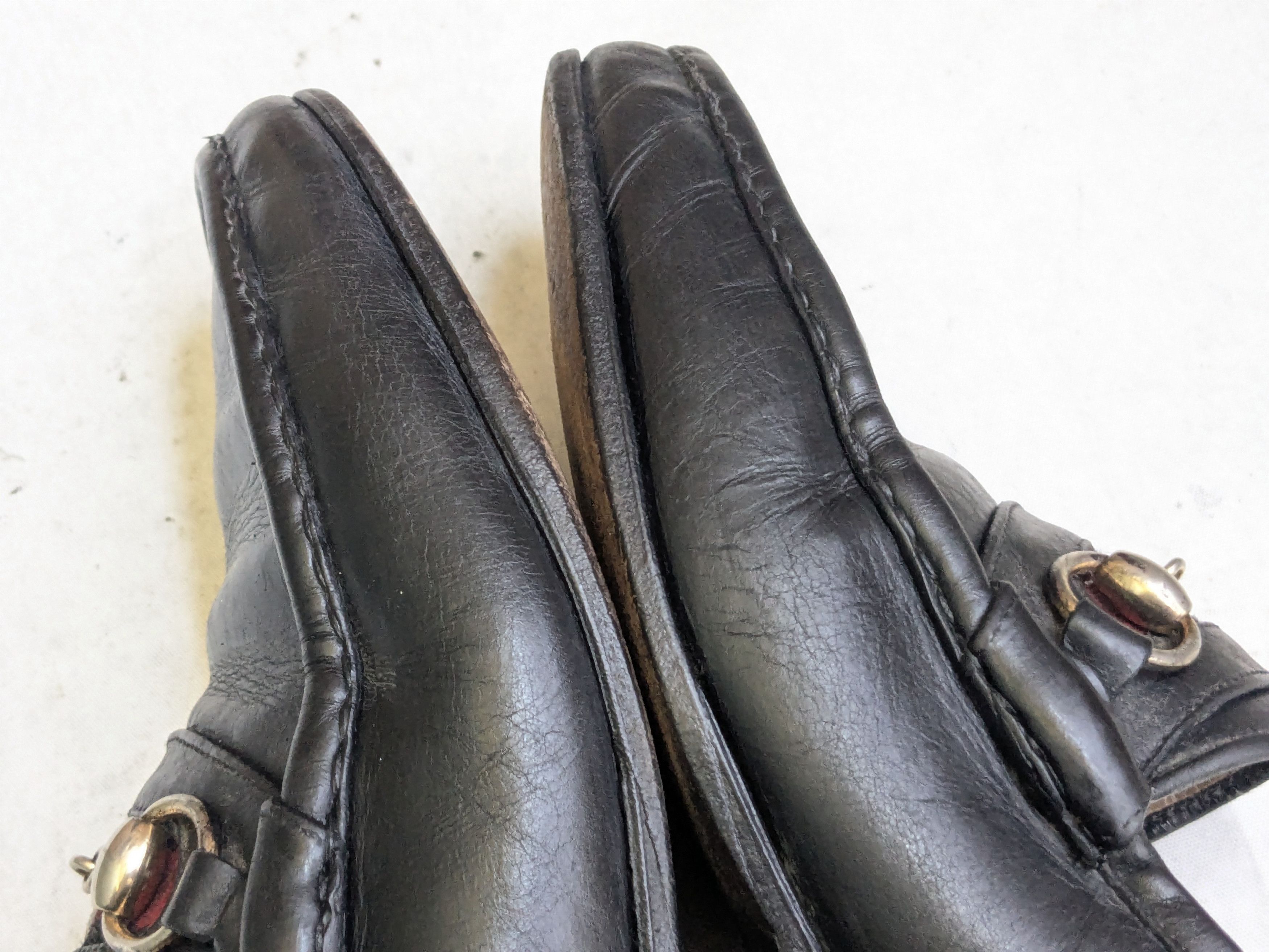 Gucci Vintage Gucci Horsebit Loafers Black 9 Narrow Size US 9 / EU 42 - 5 Thumbnail