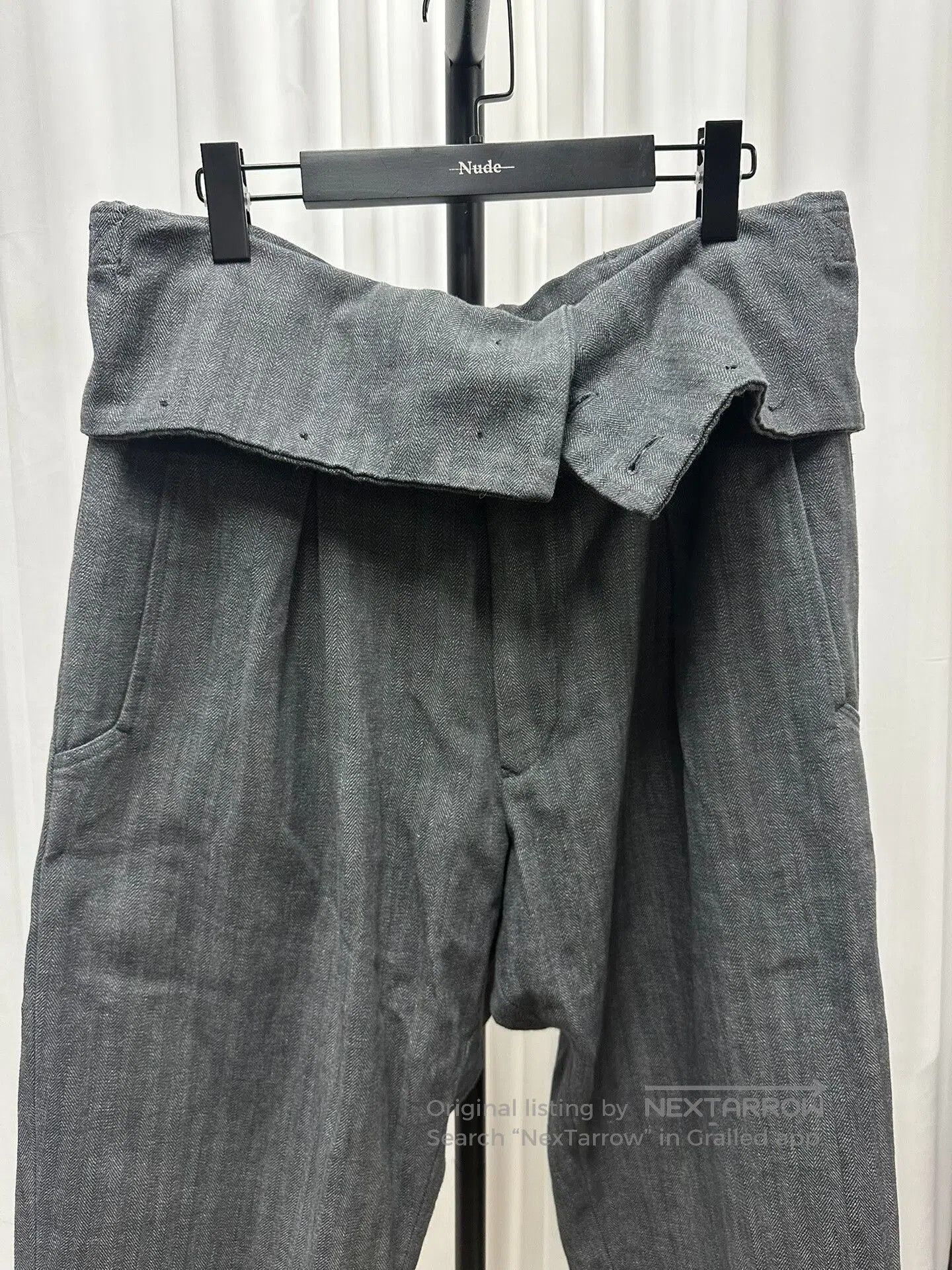 Yohji Yamamoto Yohji Yamamoto Striped Dress Trousers 2011. Size US 30 / EU 46 - 5 Thumbnail
